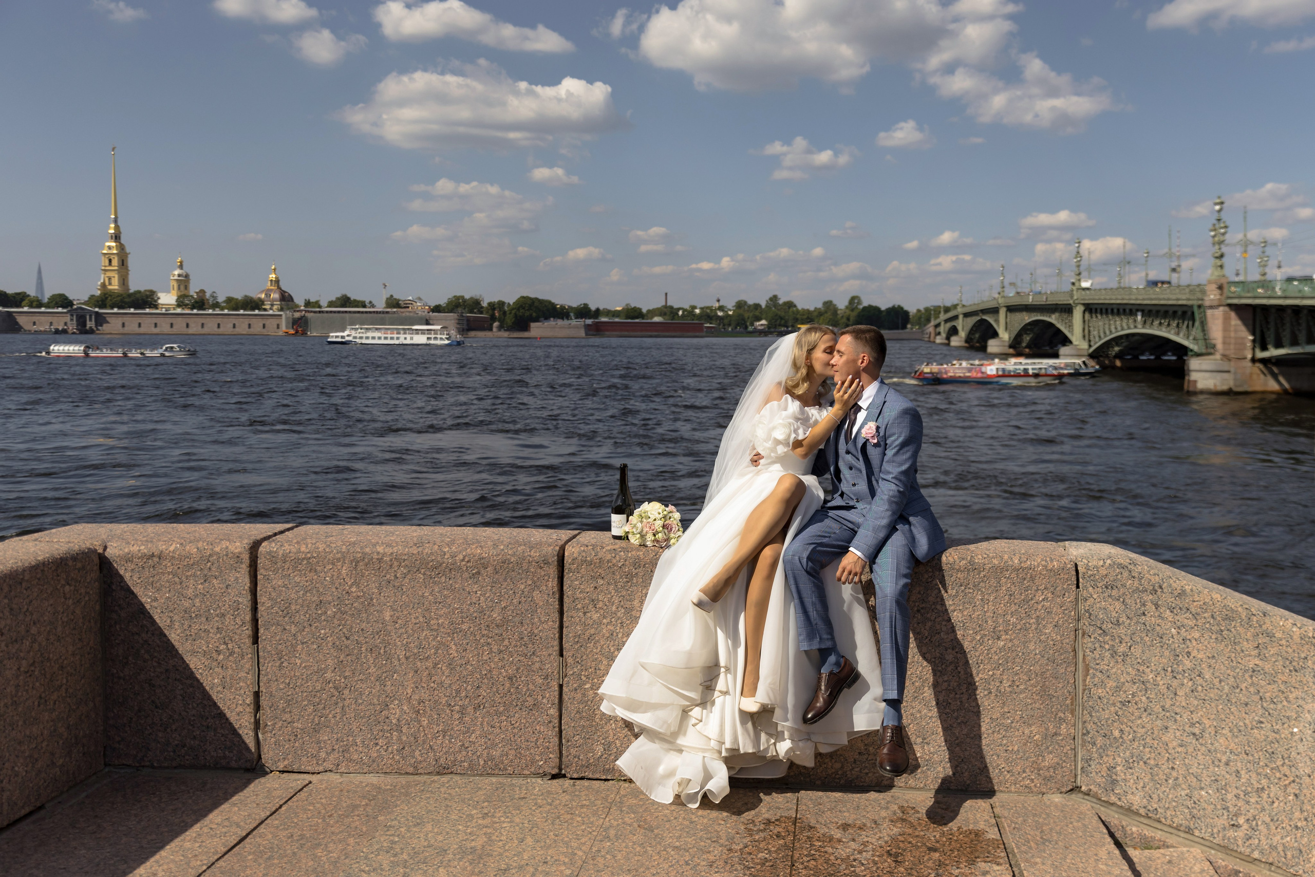 Полина и Кирилл. Свадебный и портретный фотограф в Санкт-Петербурге Надежда Чечулина
