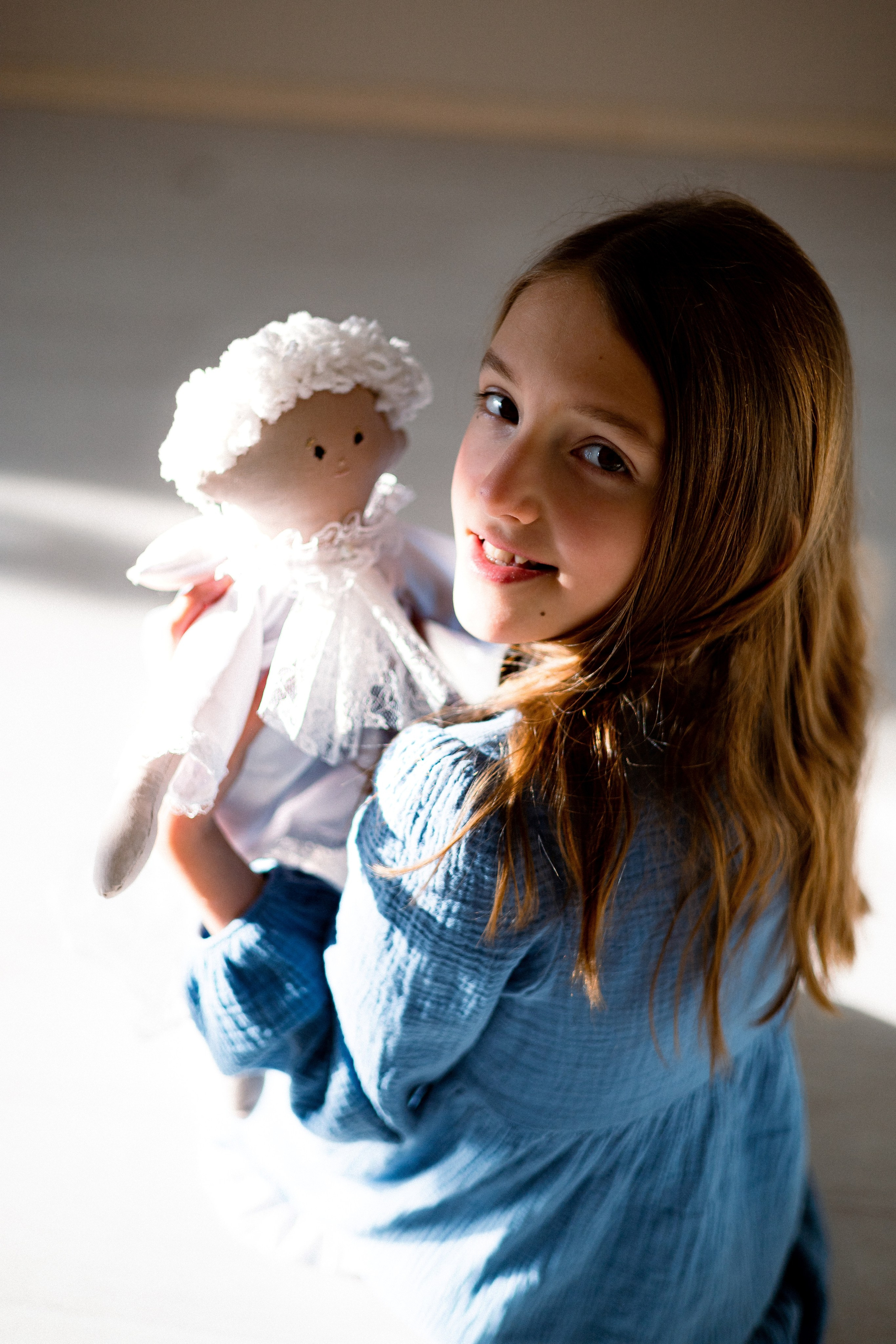 Интерьерная кукла Рождественский Ангел. Школа для девочек во Владивостоке — Само Совершенство