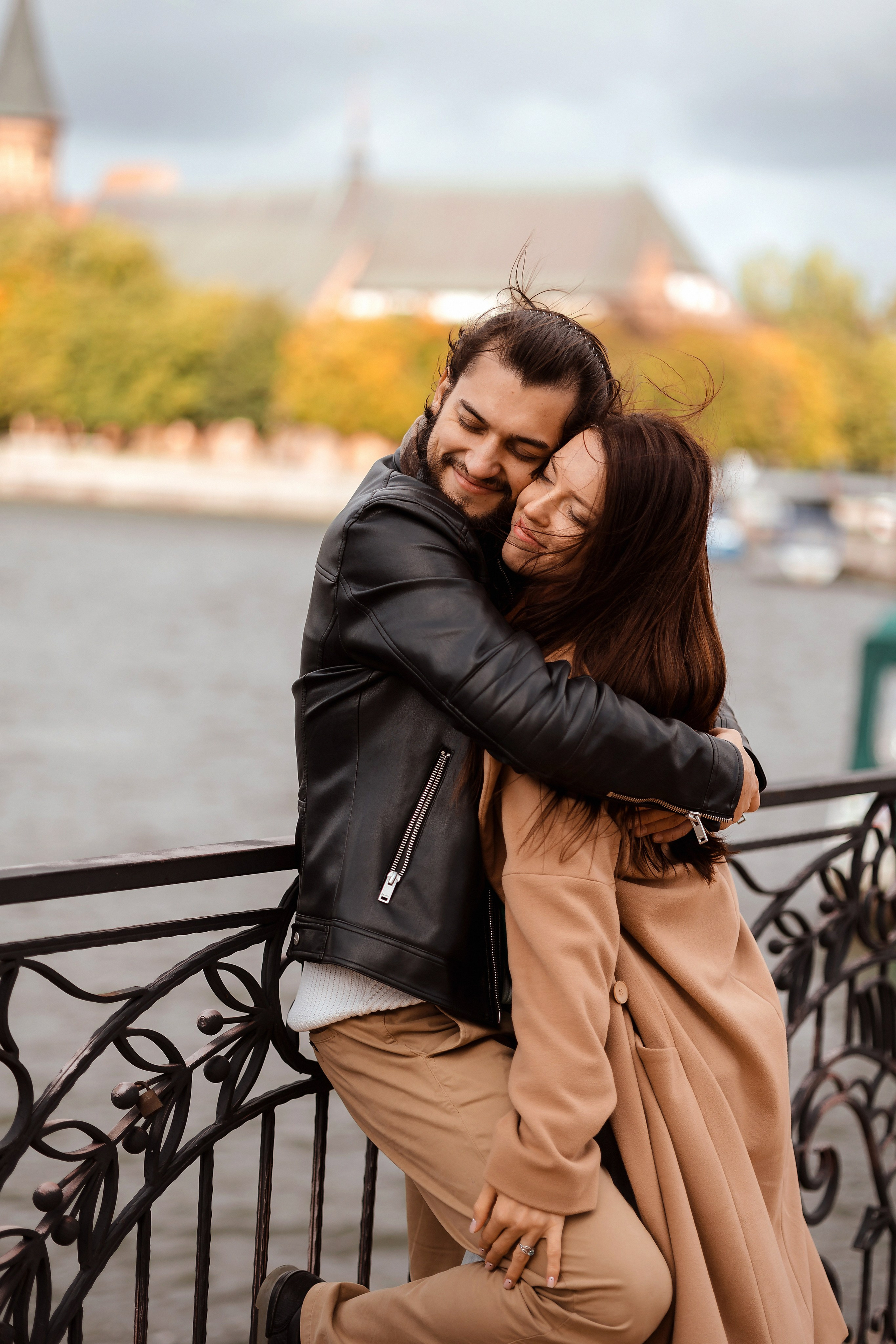 Прогулка по Рыбной деревне и острову Канта, осень. Фотограф в Калининграде свадебная фотография, репортажная, фотосессии