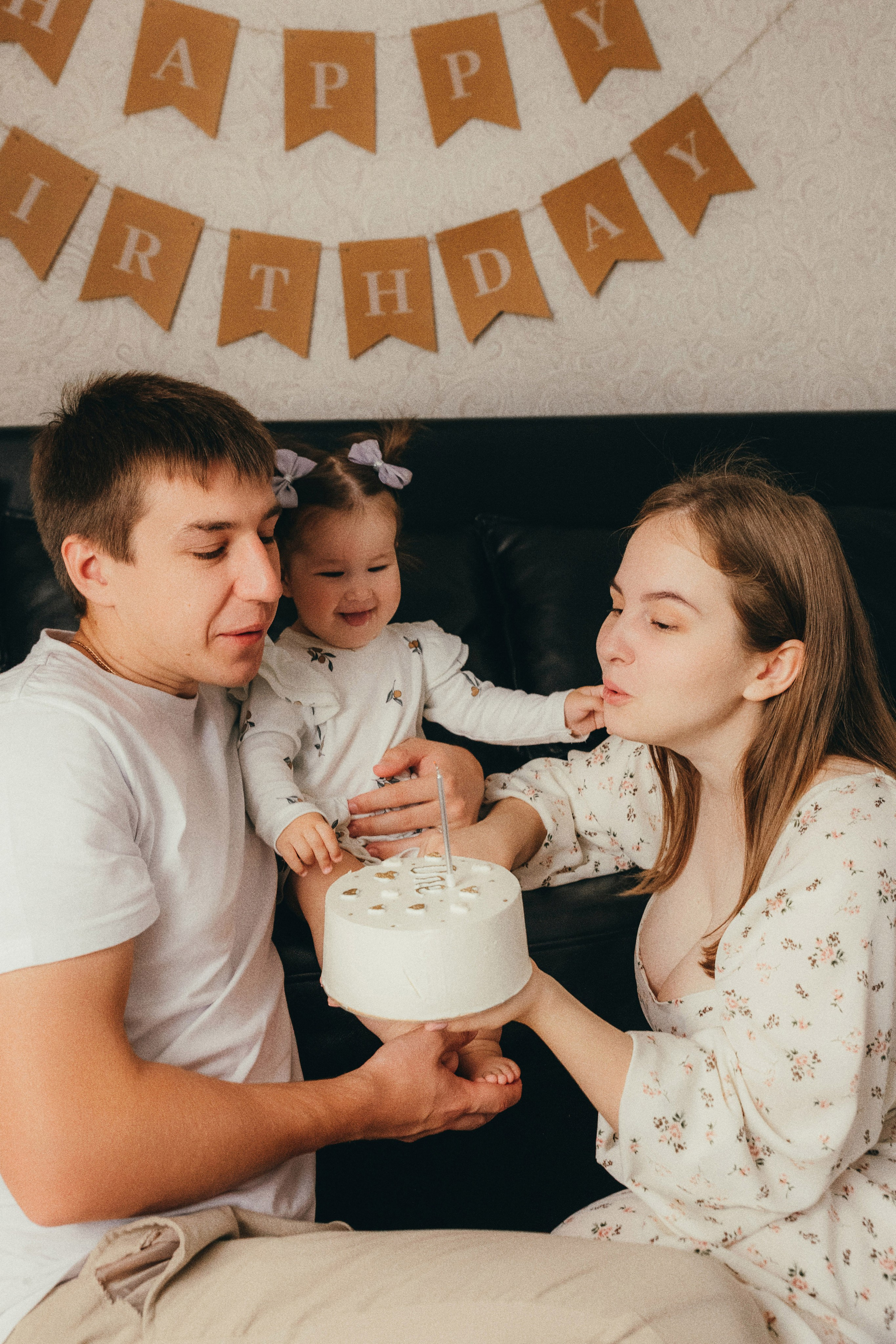 Андрей, Катя и Лера. Семейный фотограф • Домашние съемки в Нижнем Новгороде