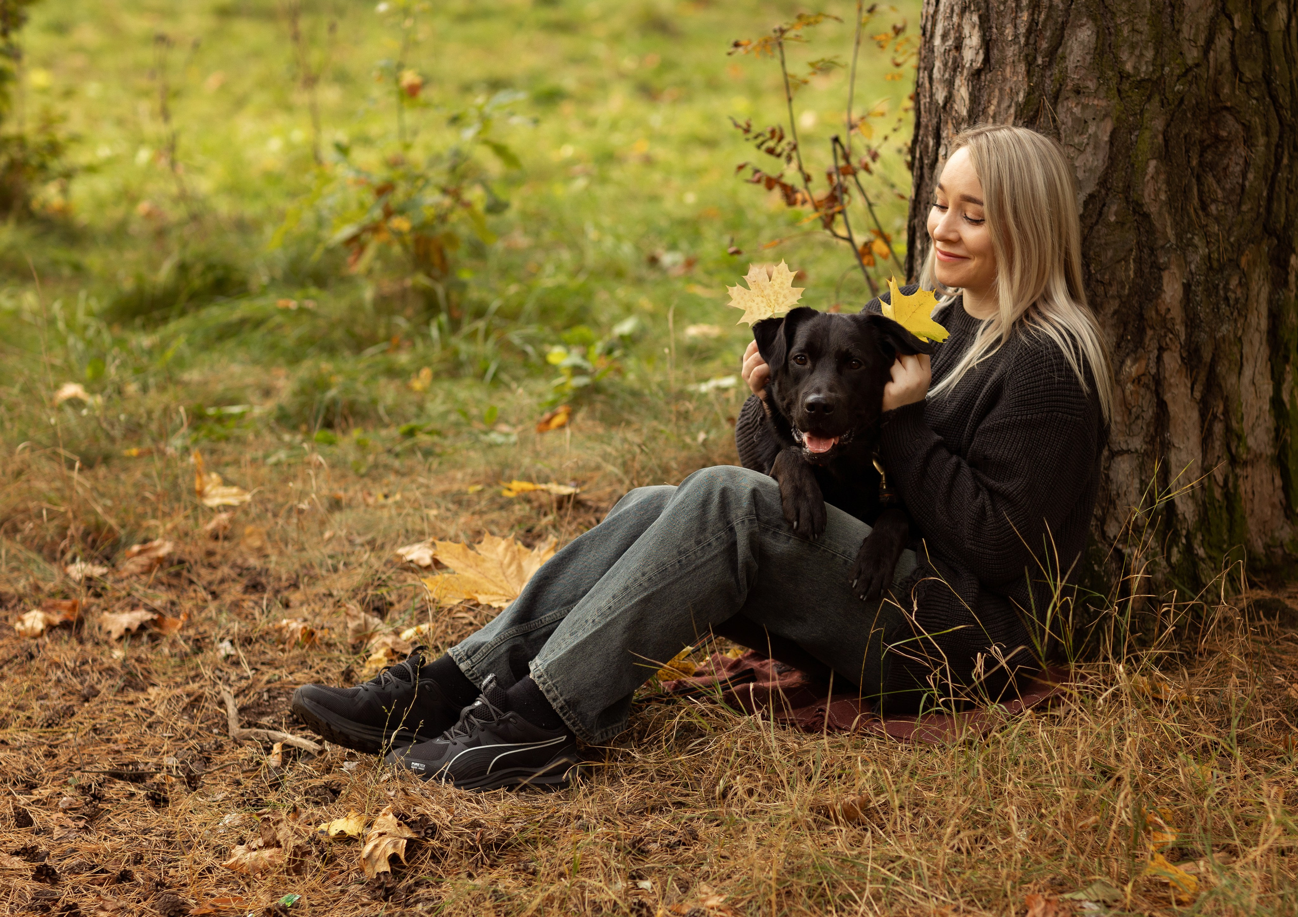 Анастасия и Балу. Фотограф — Анималист Наталья Тямушева