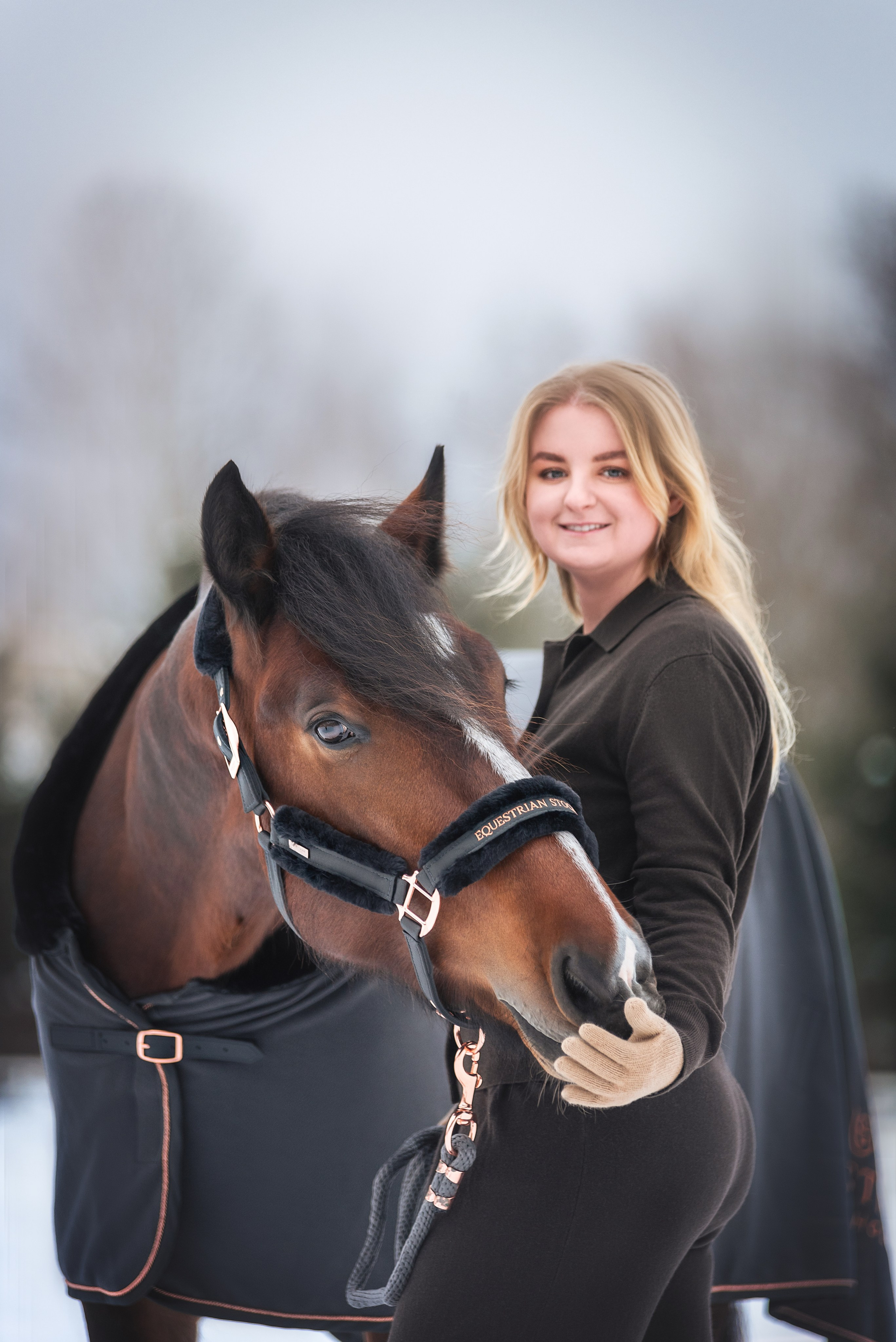 Новогодний Волконский. Конный фотограф Куракина Дарья • Фотосессии с лошадьми