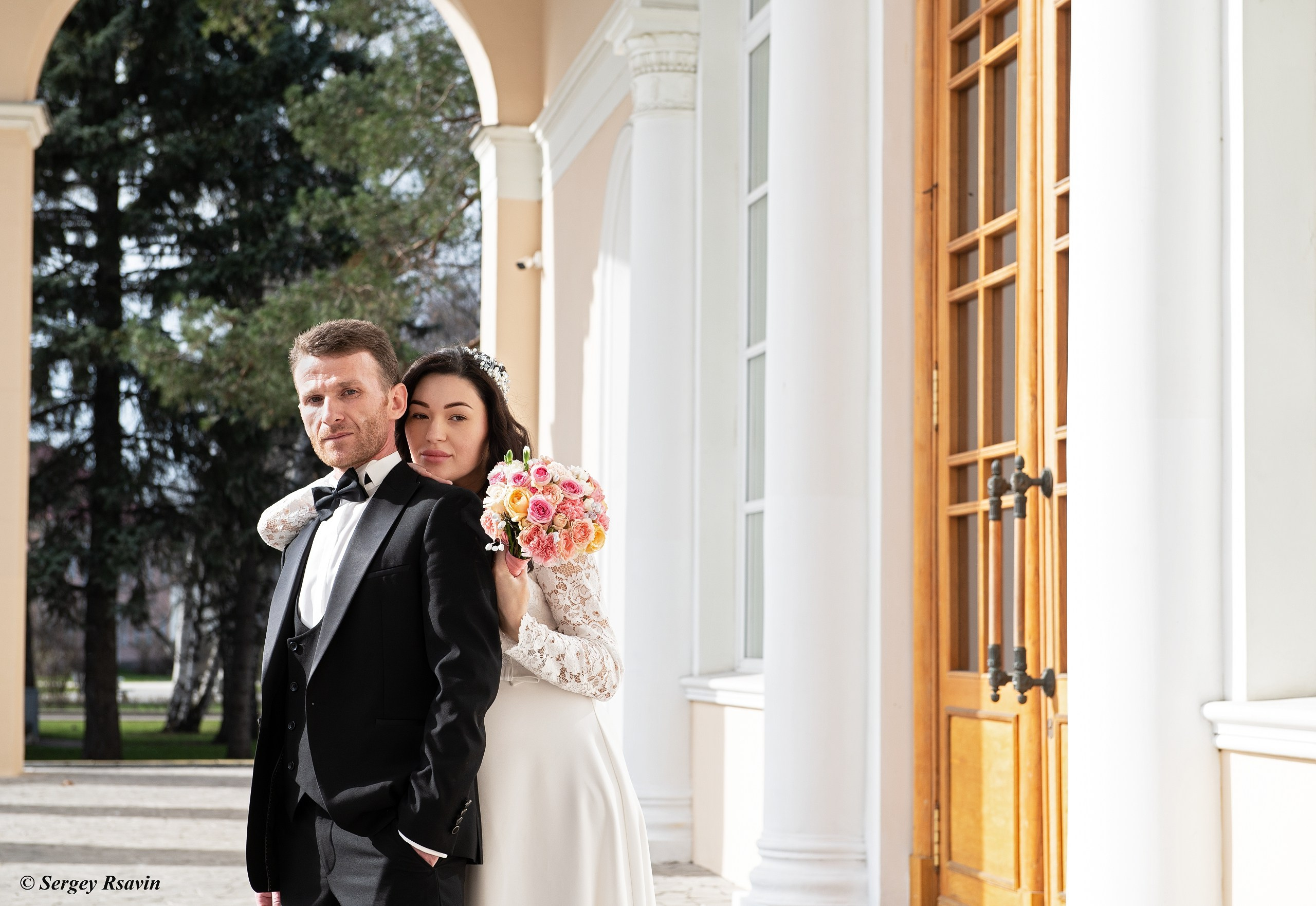 Свадебная прогулка. Фотограф в Москве Сергей Рсавин