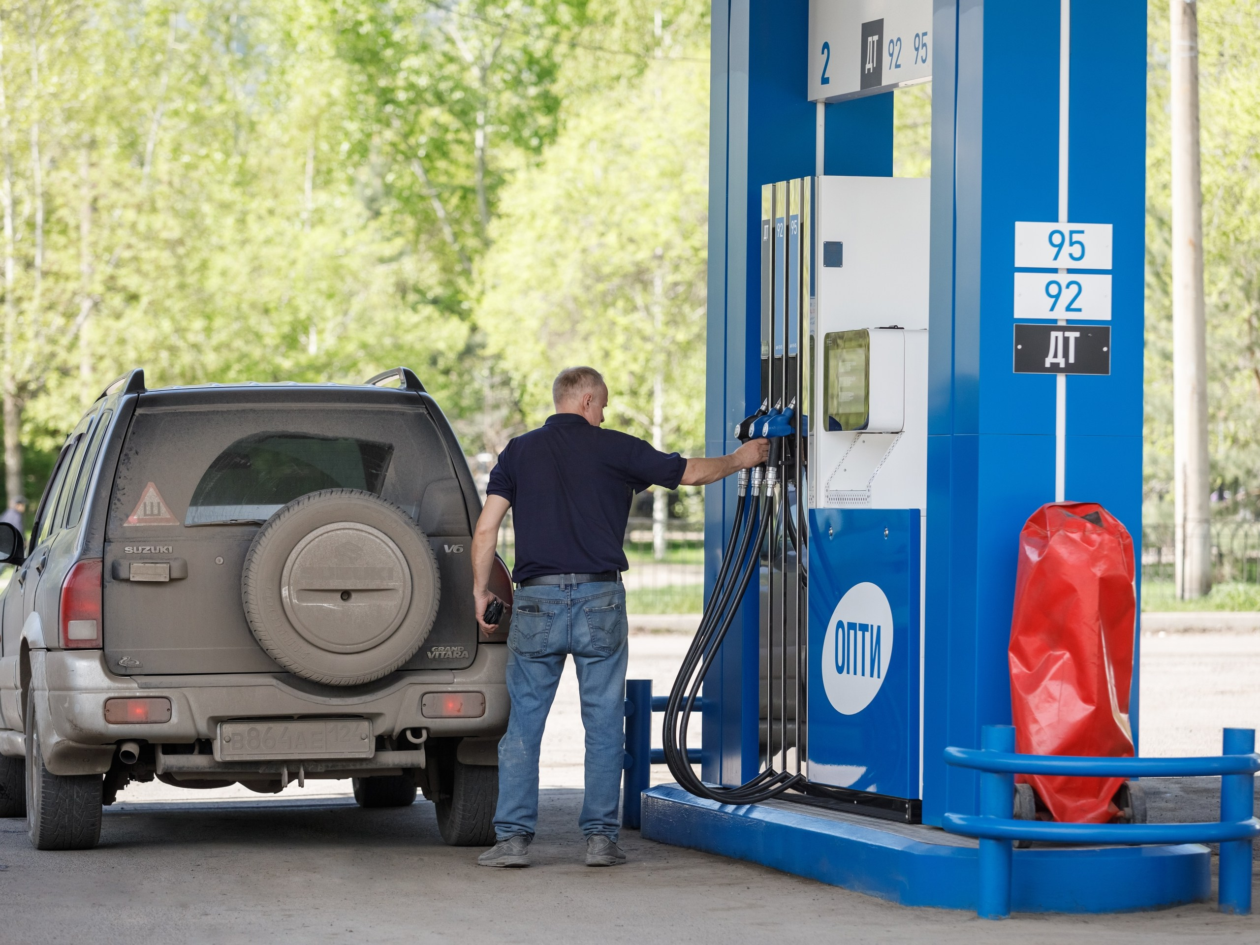 Опти АЗС. Газпром нефти