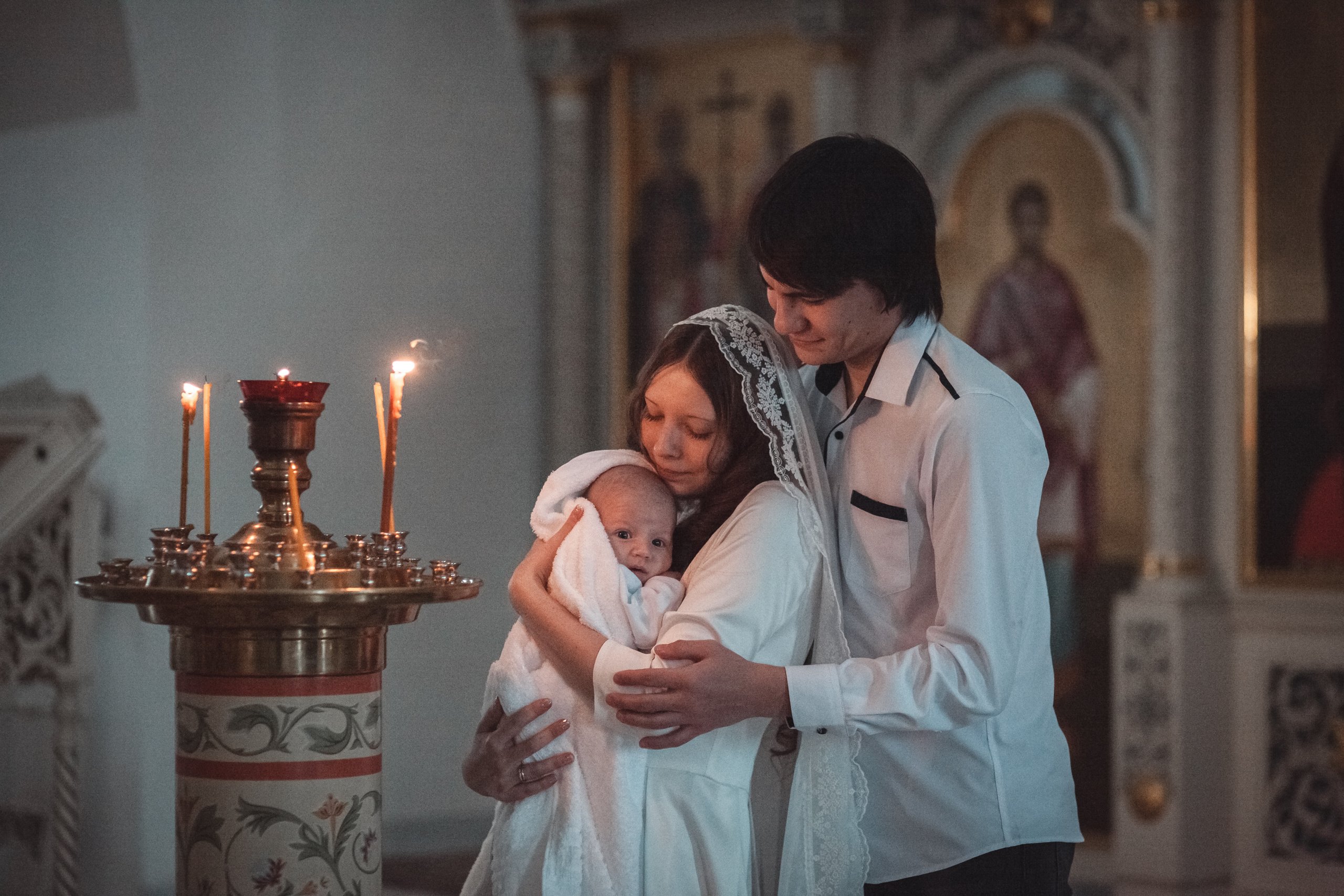 Таинство крещения Алексея. Фотограф на крещение и венчание в Самаре и Тольятти Елена Арди