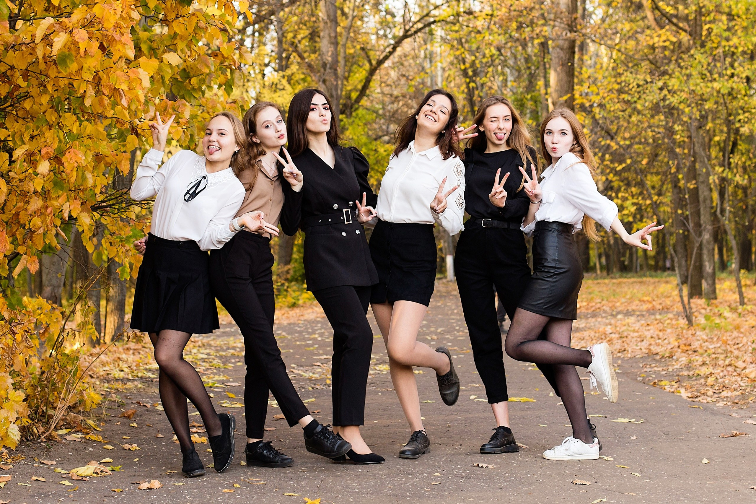 Съёмка в парке. Выпускные альбомы «Эврика» в Нижнем Новгороде