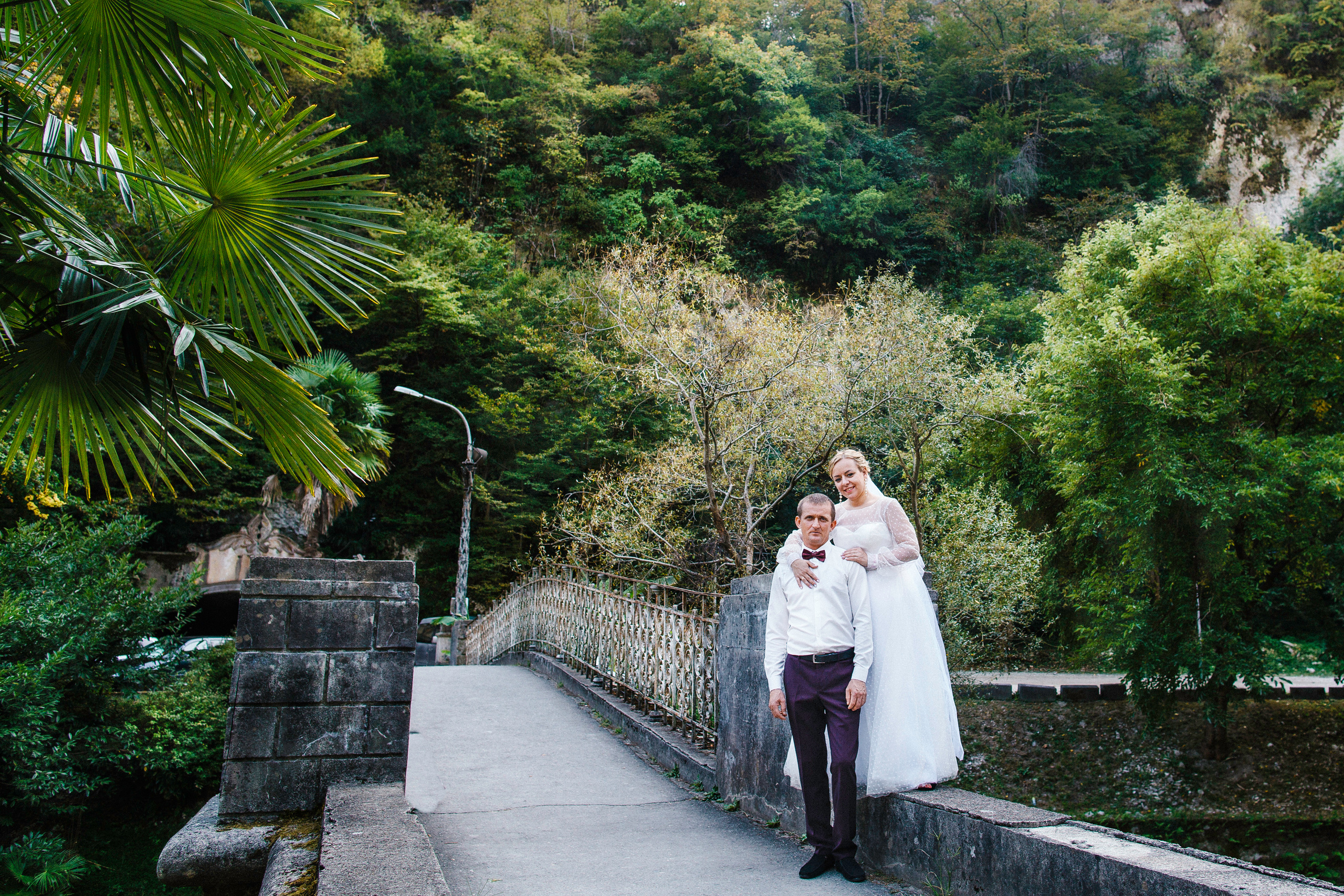 Свадебная фотосессия Новый Афон. Свадебный и семейный фотограф в Самаре и Сочи