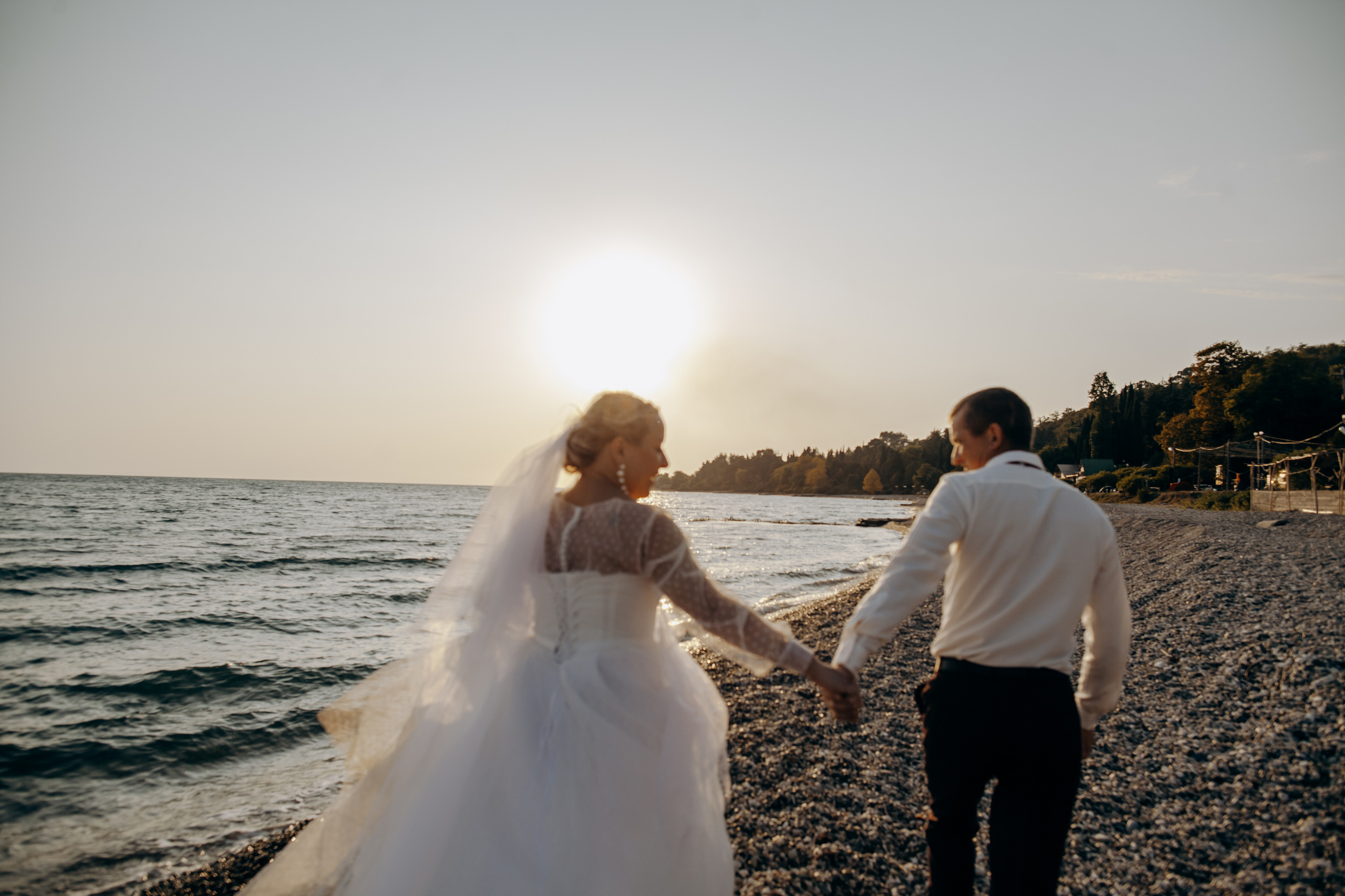 Свадебная фотосессия Новый Афон. Свадебный и семейный фотограф в Самаре и Сочи