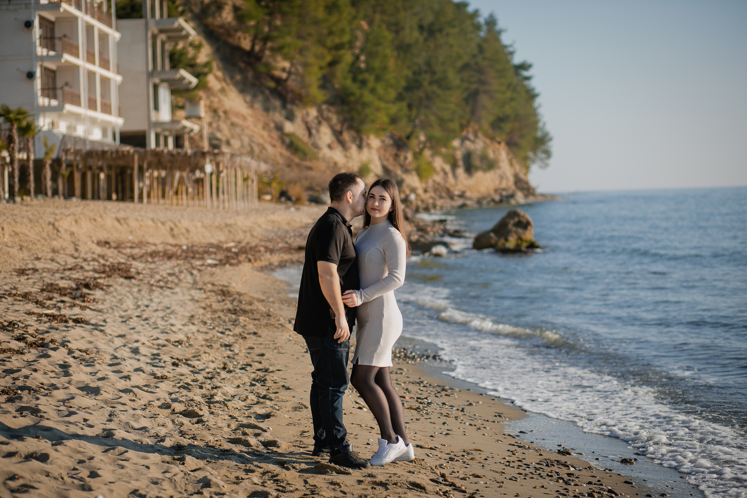 Предложение руки и сердца в Пицунде. Свадебный и семейный фотограф в Самаре и Сочи