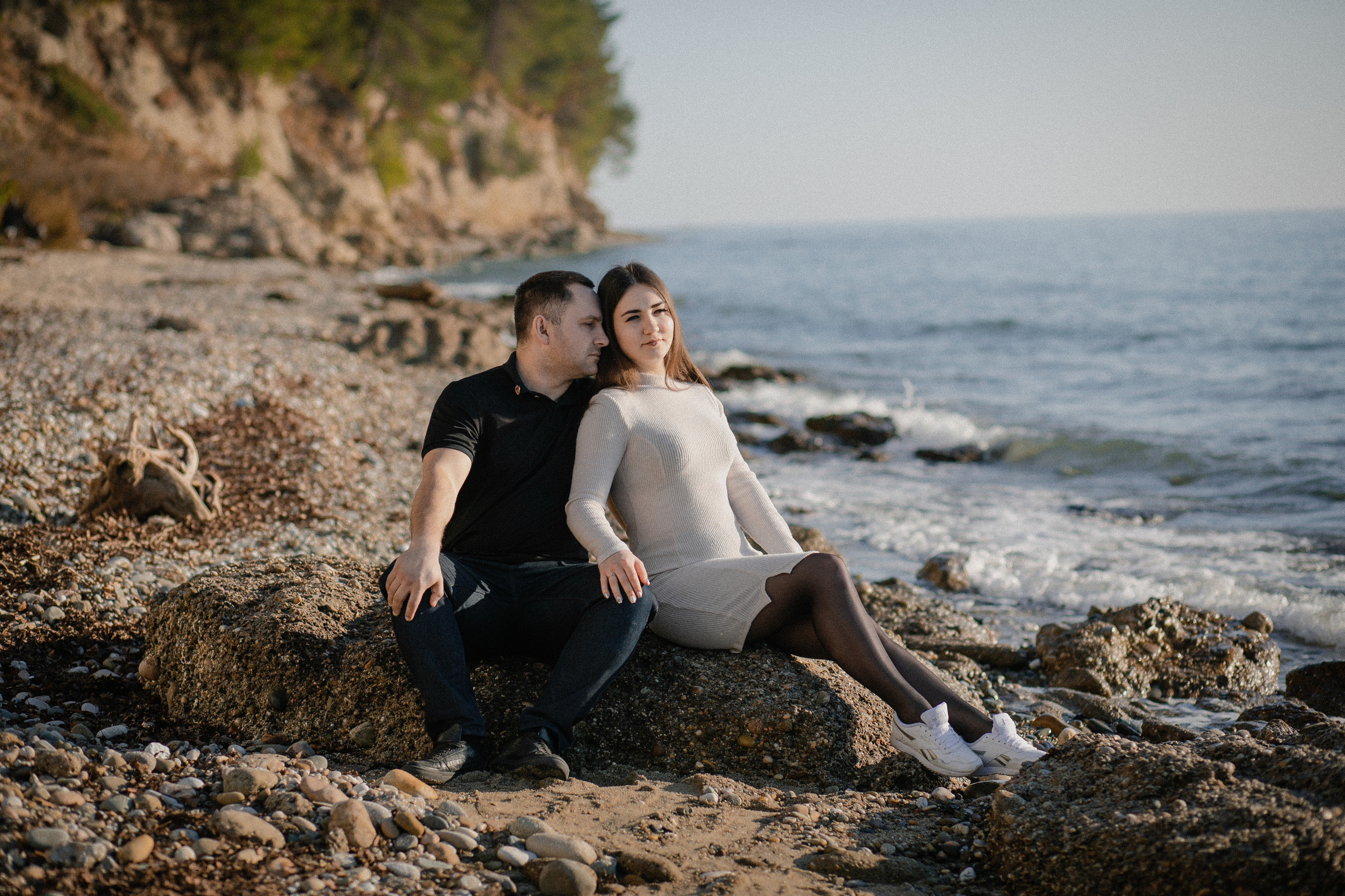 Предложение руки и сердца в Пицунде. Свадебный и семейный фотограф в Самаре и Сочи