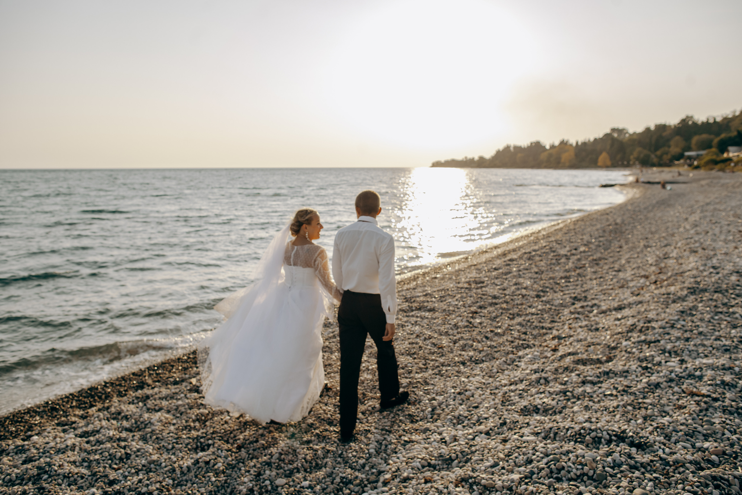 Свадебная фотосессия Новый Афон. Свадебный и семейный фотограф в Самаре и Сочи