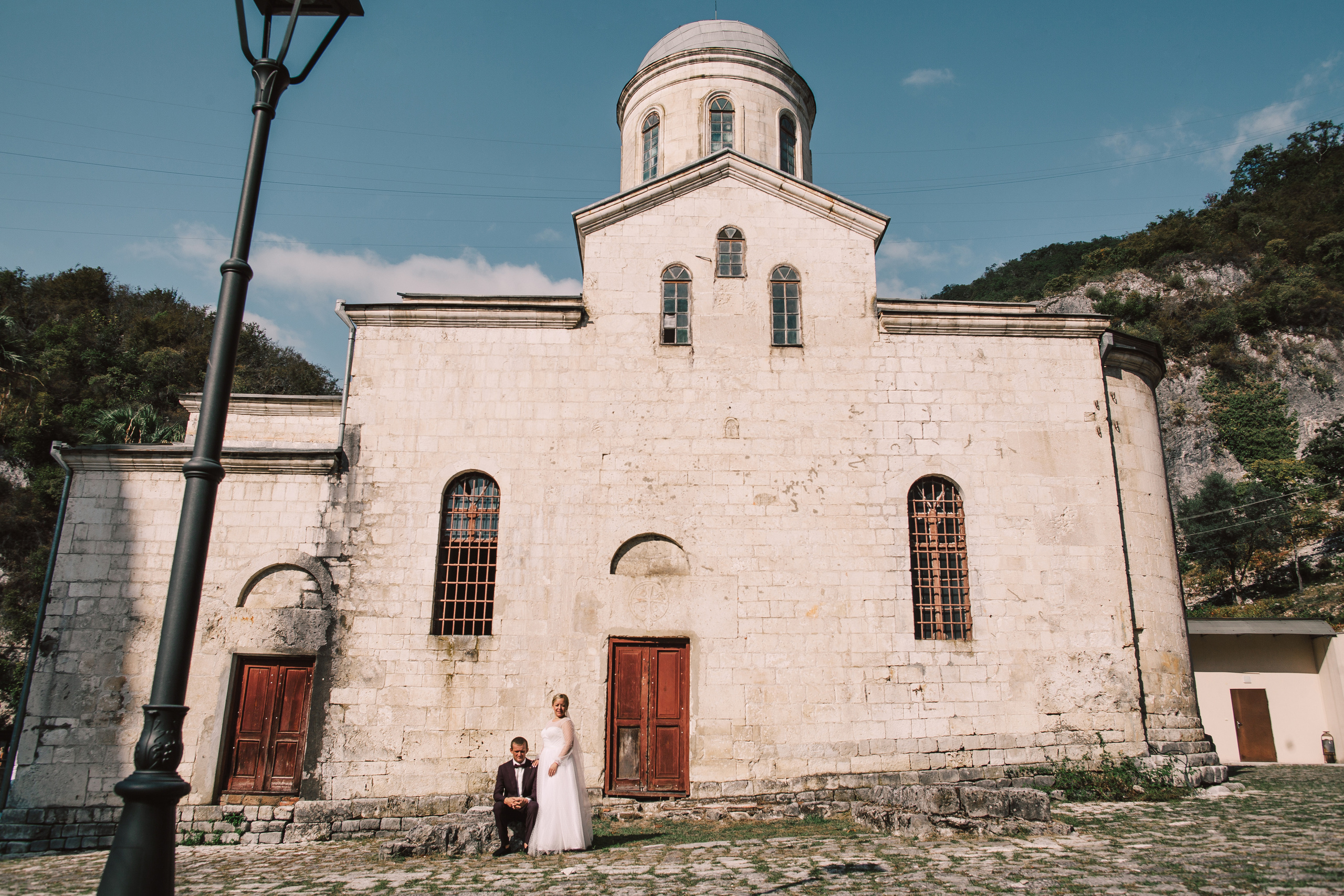 Свадебная фотосессия Новый Афон. Свадебный и семейный фотограф в Самаре и Сочи
