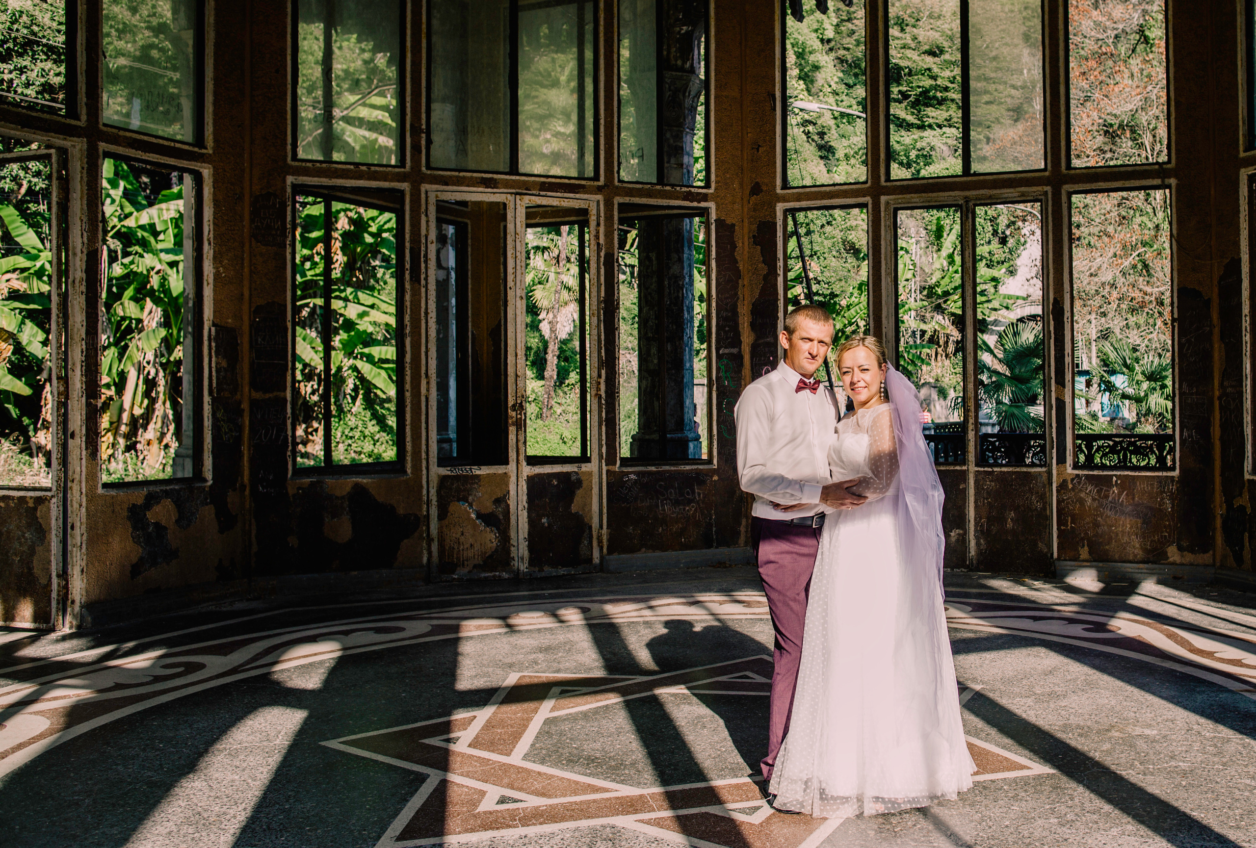 Свадебная фотосессия Новый Афон. Свадебный и семейный фотограф в Самаре и Сочи