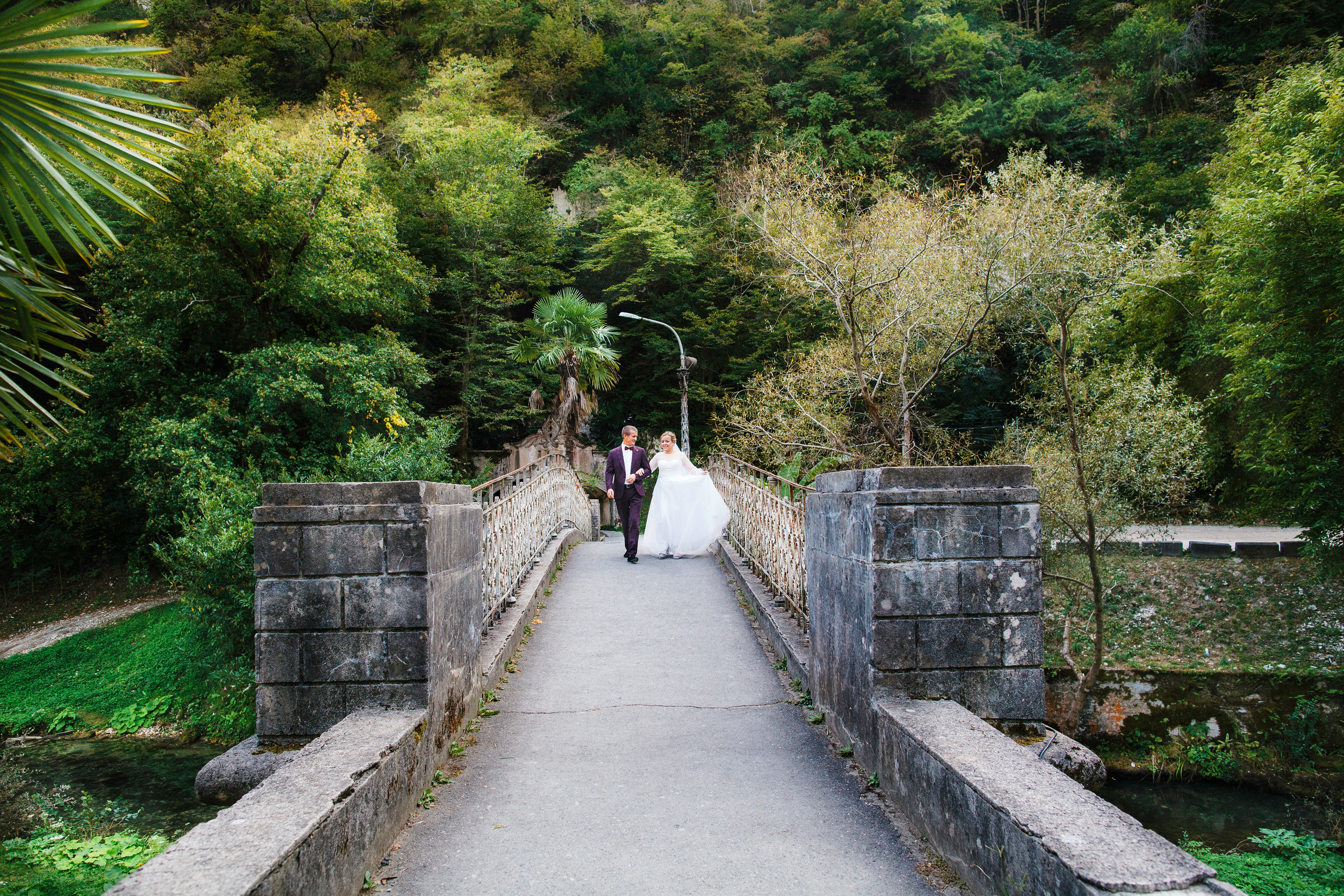 Свадебная фотосессия Новый Афон. Свадебный и семейный фотограф в Самаре и Сочи