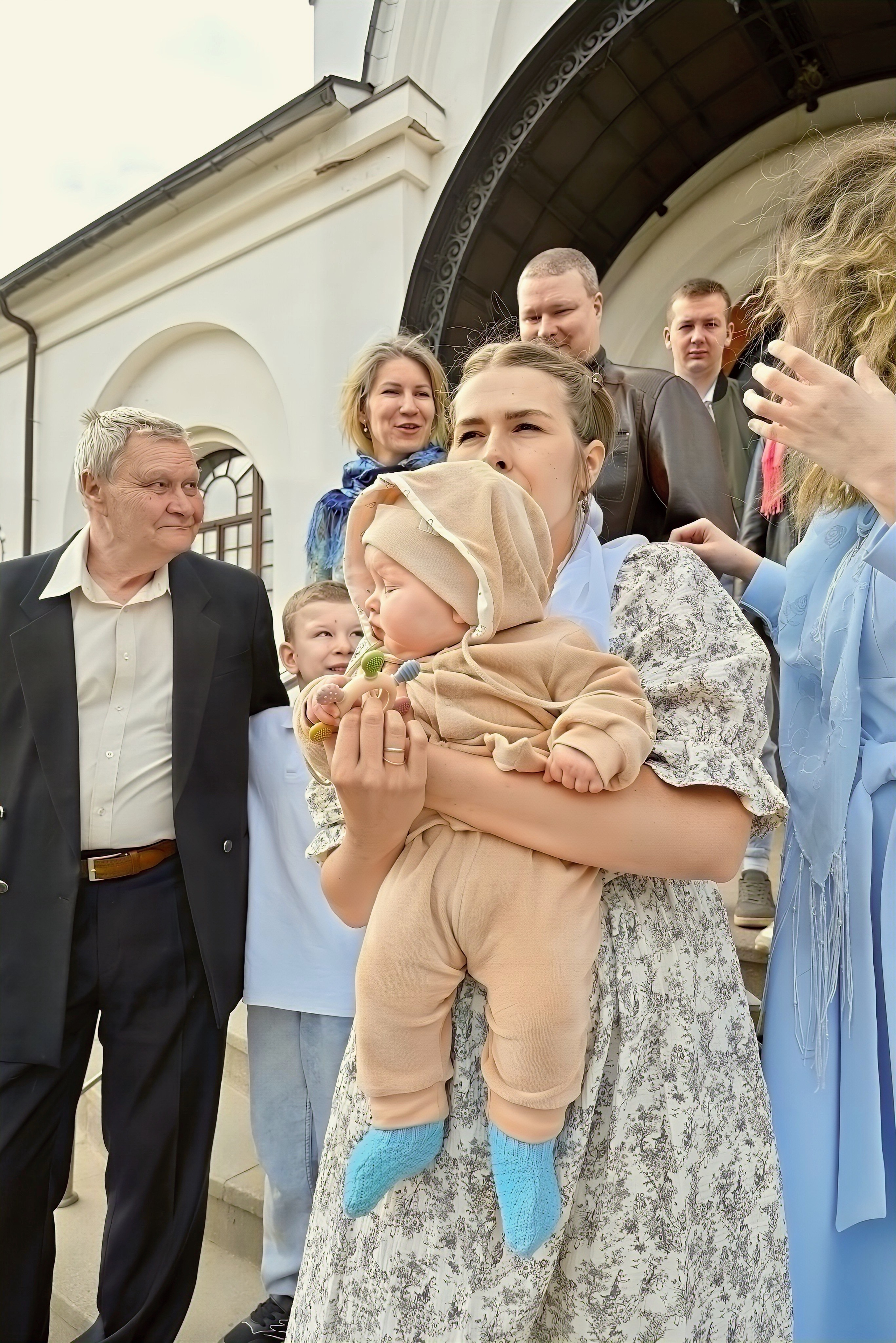 Крещение Бутово отец Андрей. Семейный и детский фотограф Москва