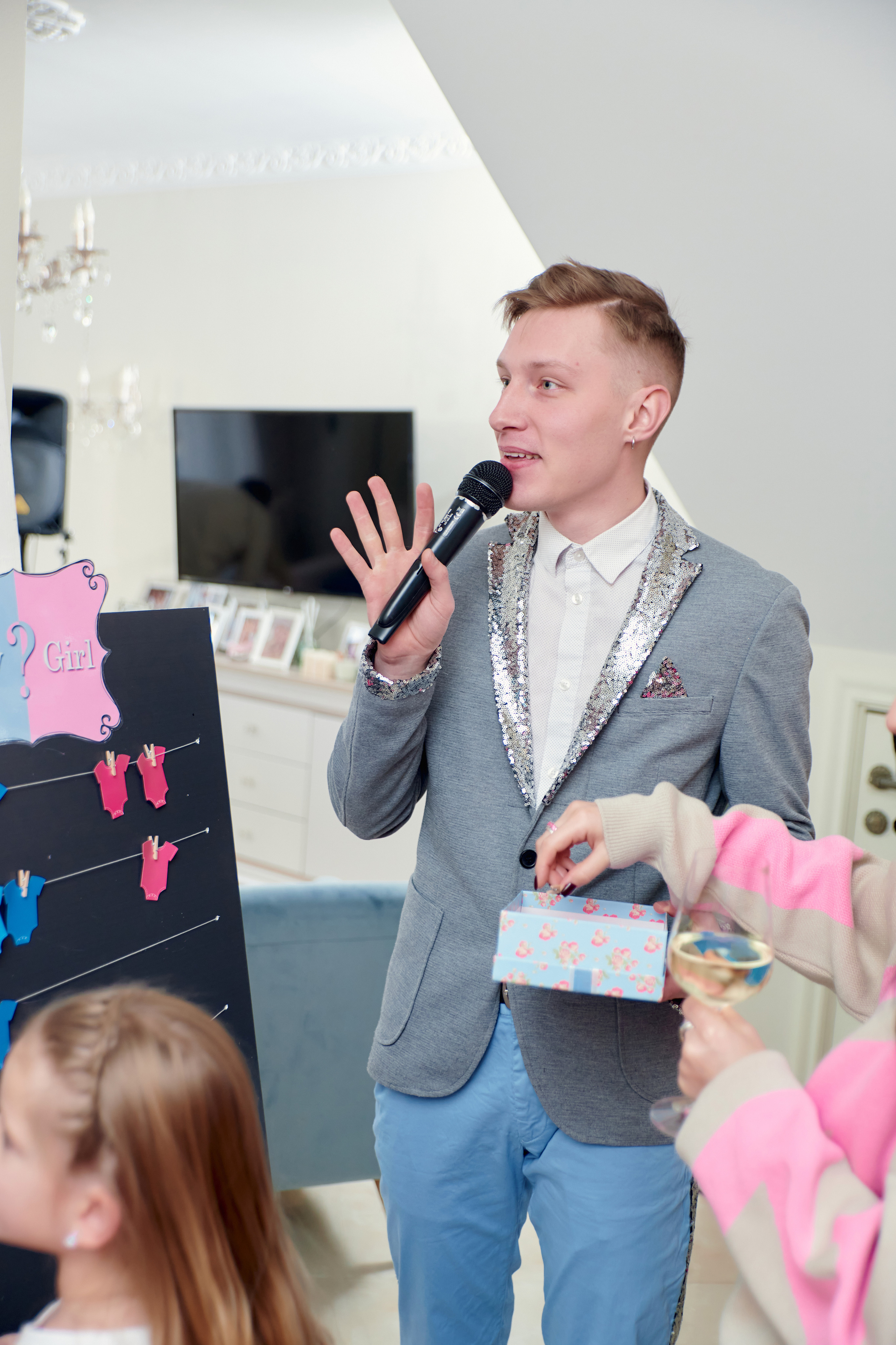 ГЕНДЕР PARTY мама БОНД. ФОТОГРАФ Кристина Павлова | МОСКВА