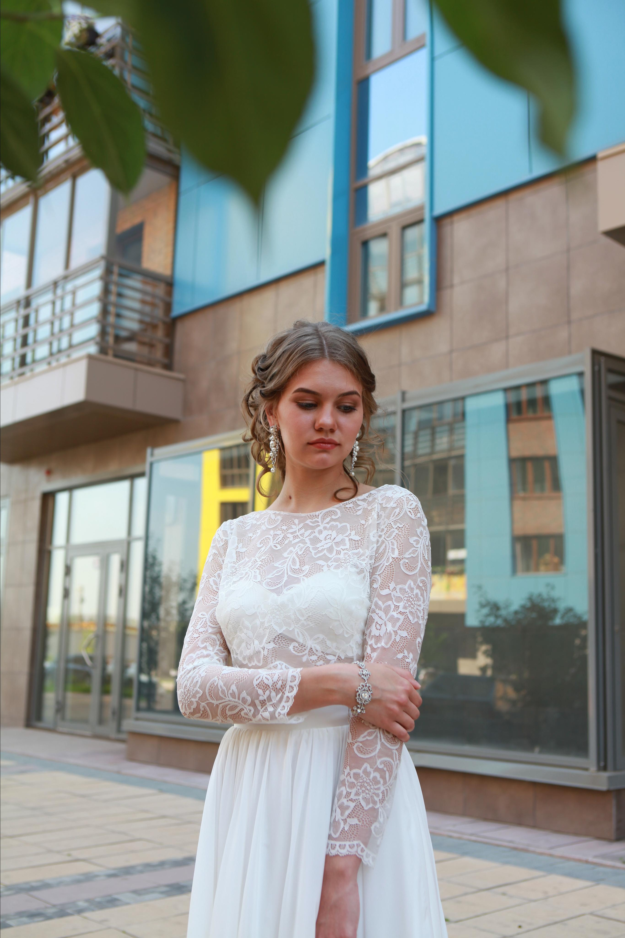 красивая невеста лето фотосессия южный берег