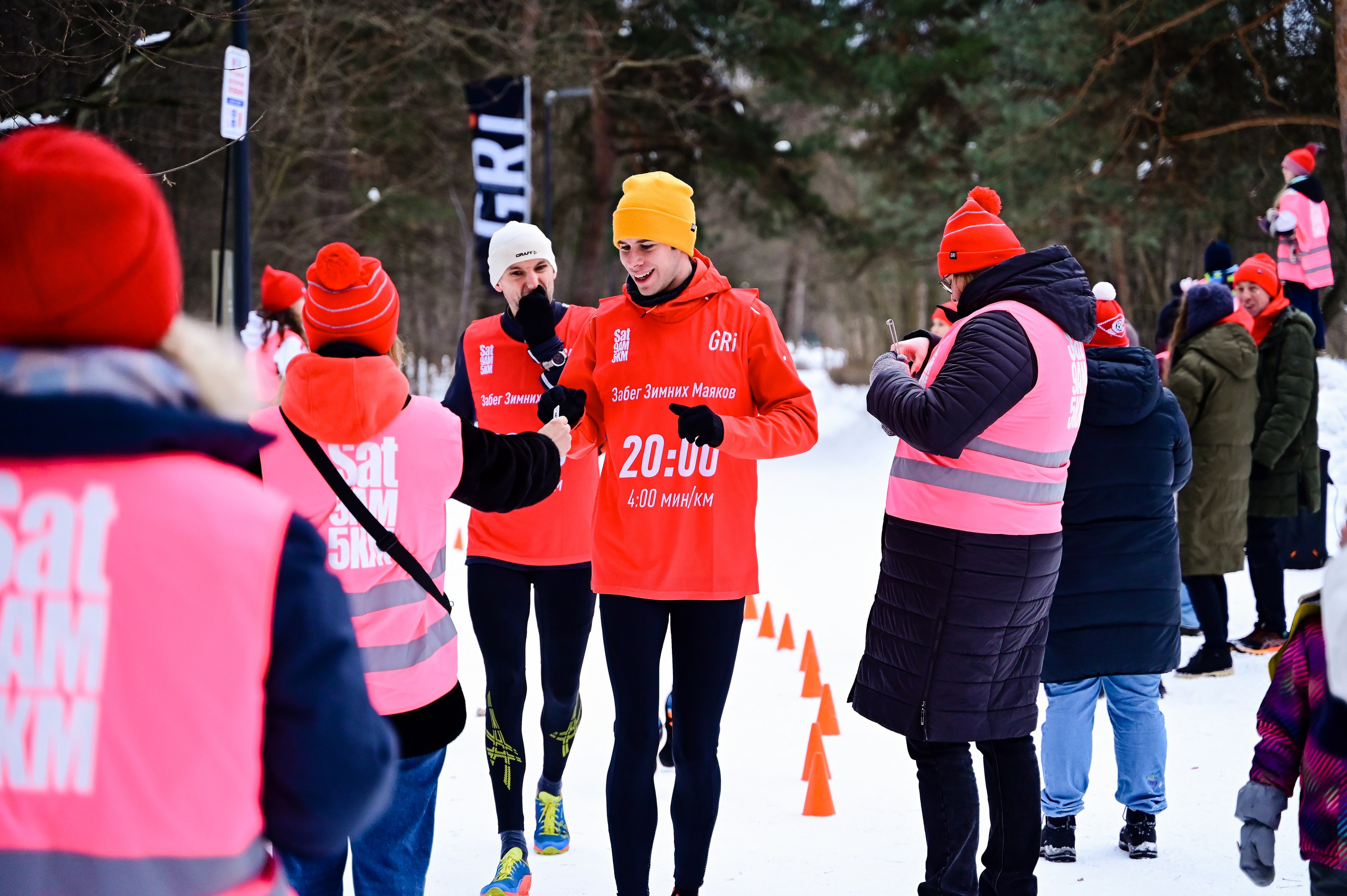 Sat9am5km x GRI (Кузьминки 03.02.24). Фотограф | Ирина Гамзинова | Москва