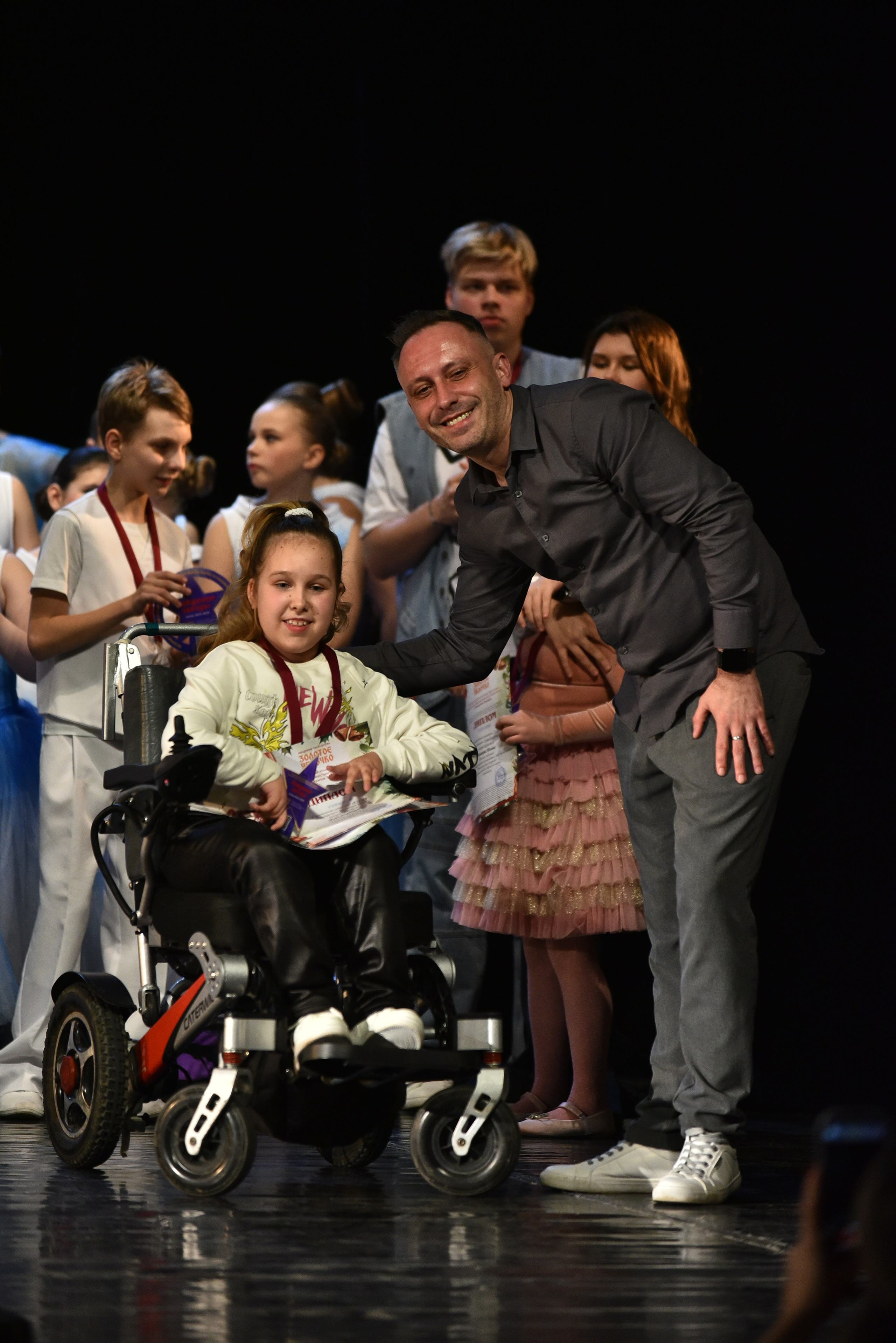 22 февраля, награждение, г. Красноярск. Золотое яблочко