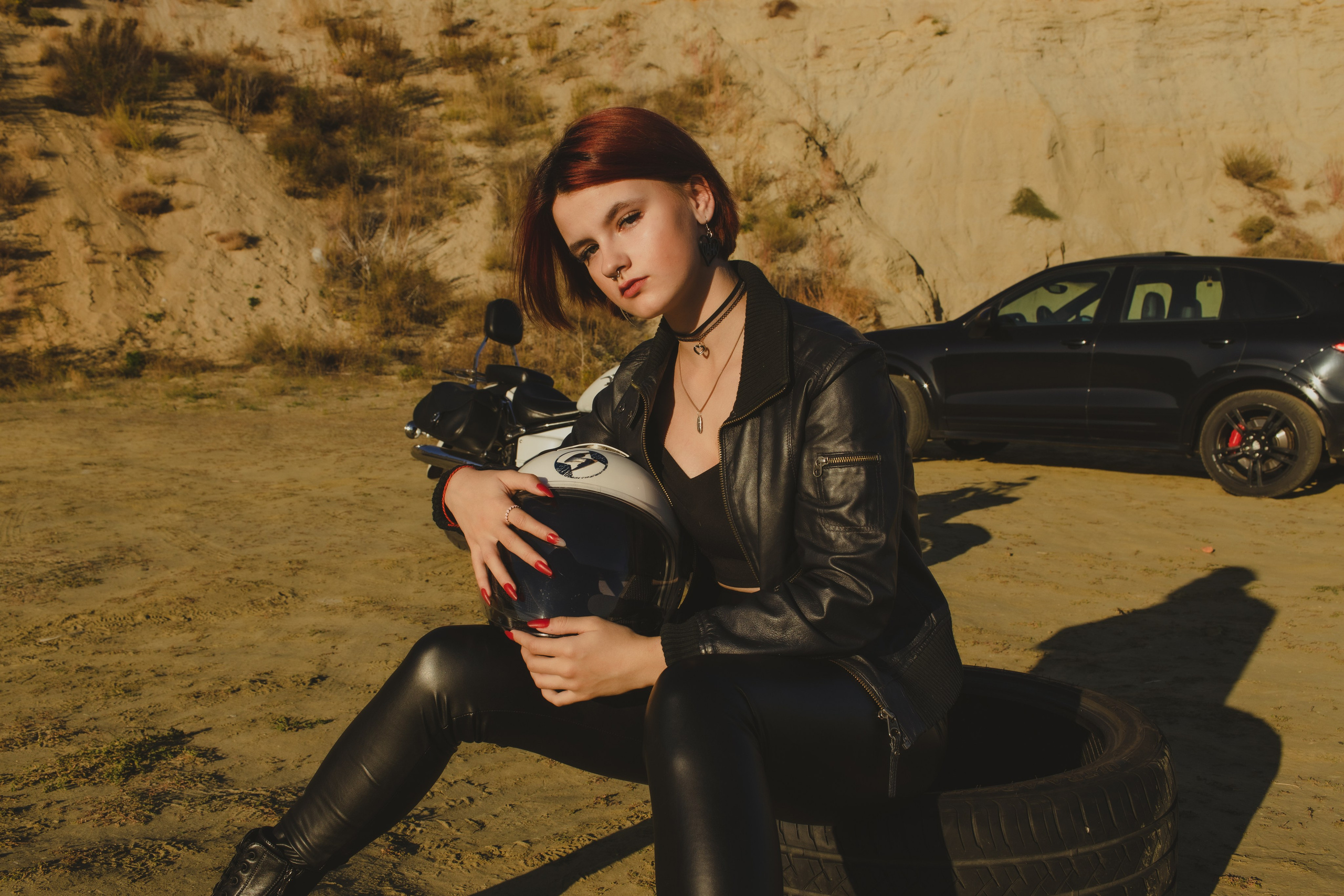 MOTOGIRL. Фотограф Софья Васильковская