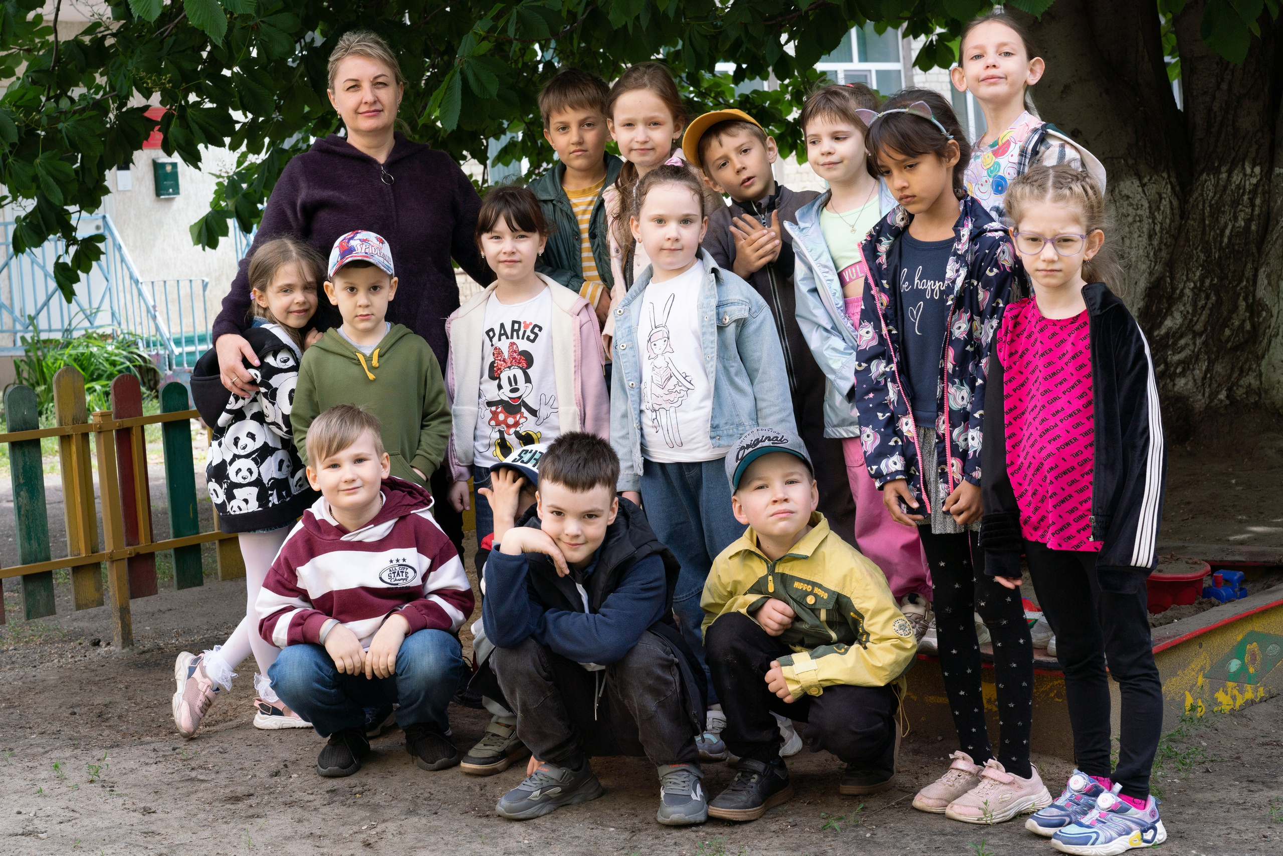 Детский сад, прогулка. Фотограф Шунова Саша