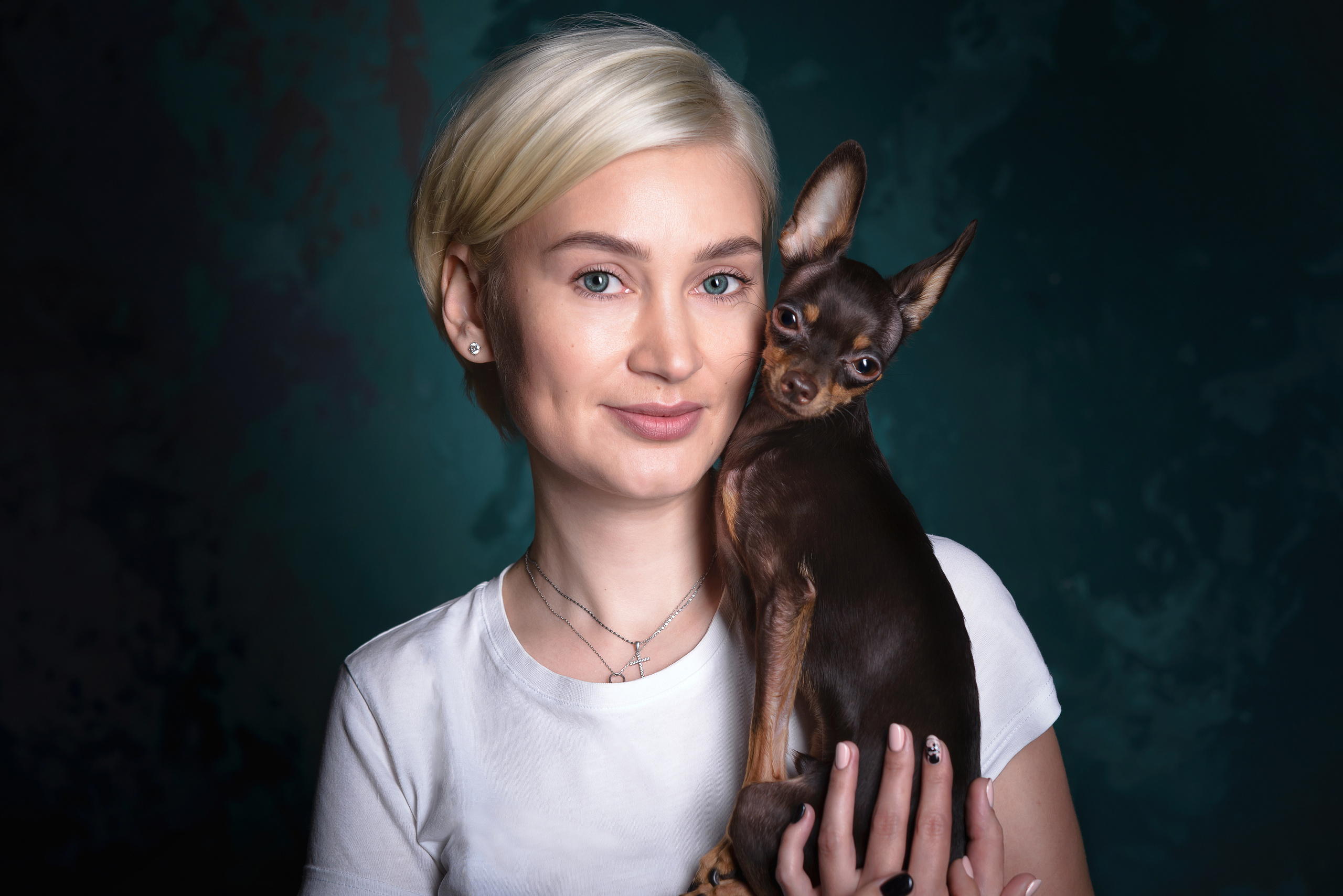 Серия фотографий Дама с собачкой. Svetlana Lapina, portrait photographer, San Francisco