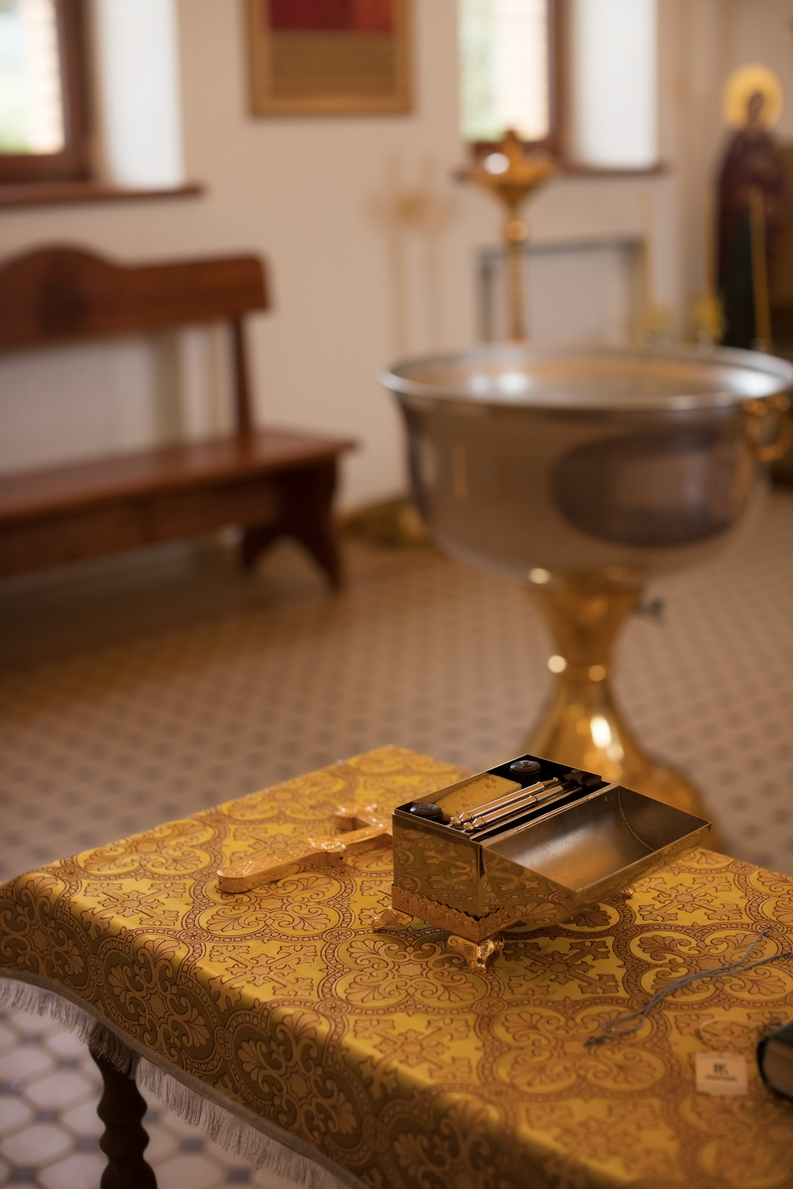 Таинство Крещения Мирона. Семейный и детский фотограф в Саратове Полина Коткина