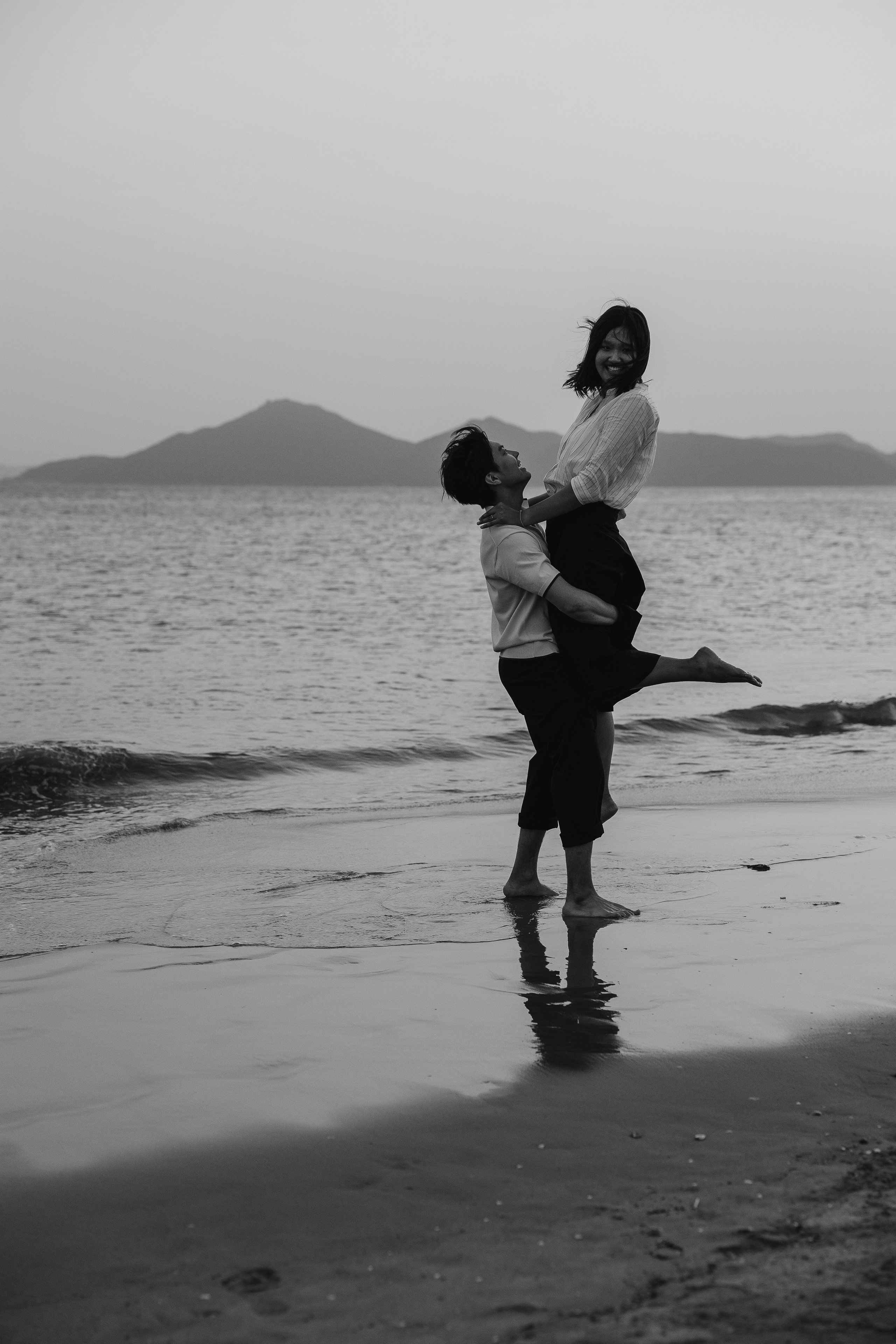 This is an evening walk of lovers. Your photographer in Busan (South Korea) Aleksandra Anufriy