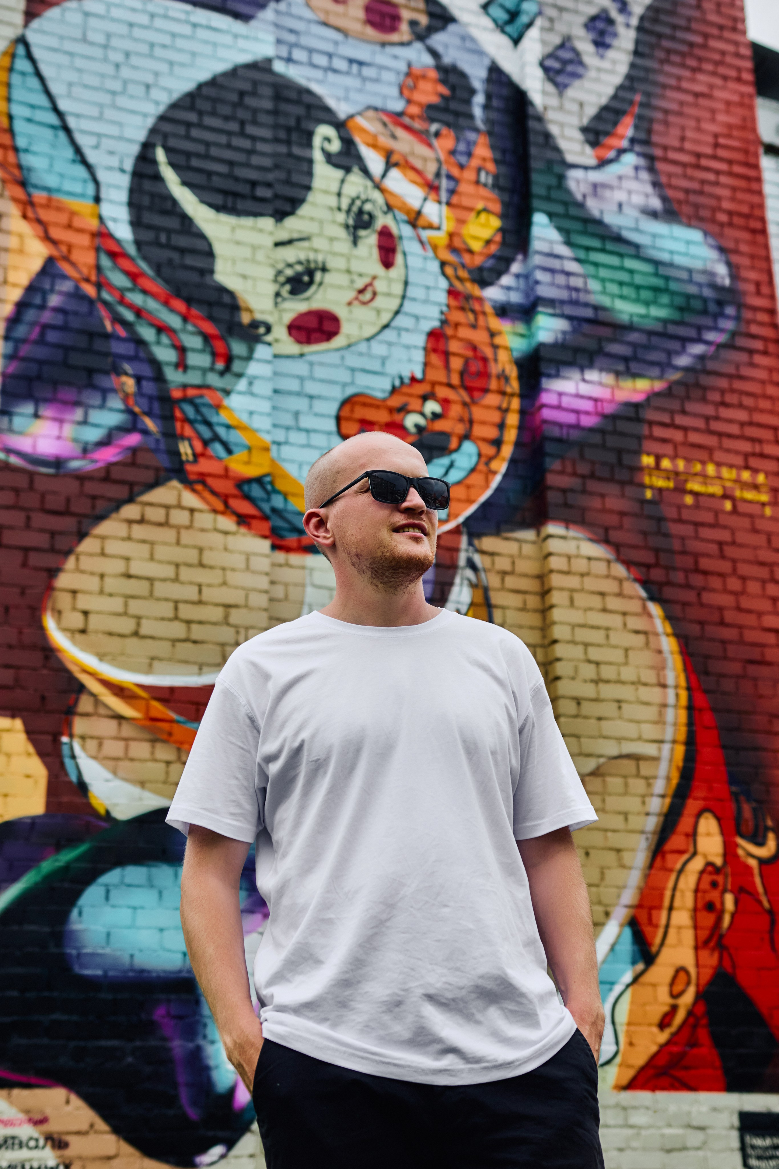 Граффити «Матрешка» Верхняя Пышма. ФОТОГРАФ ЕКАТЕРИНБУРГ