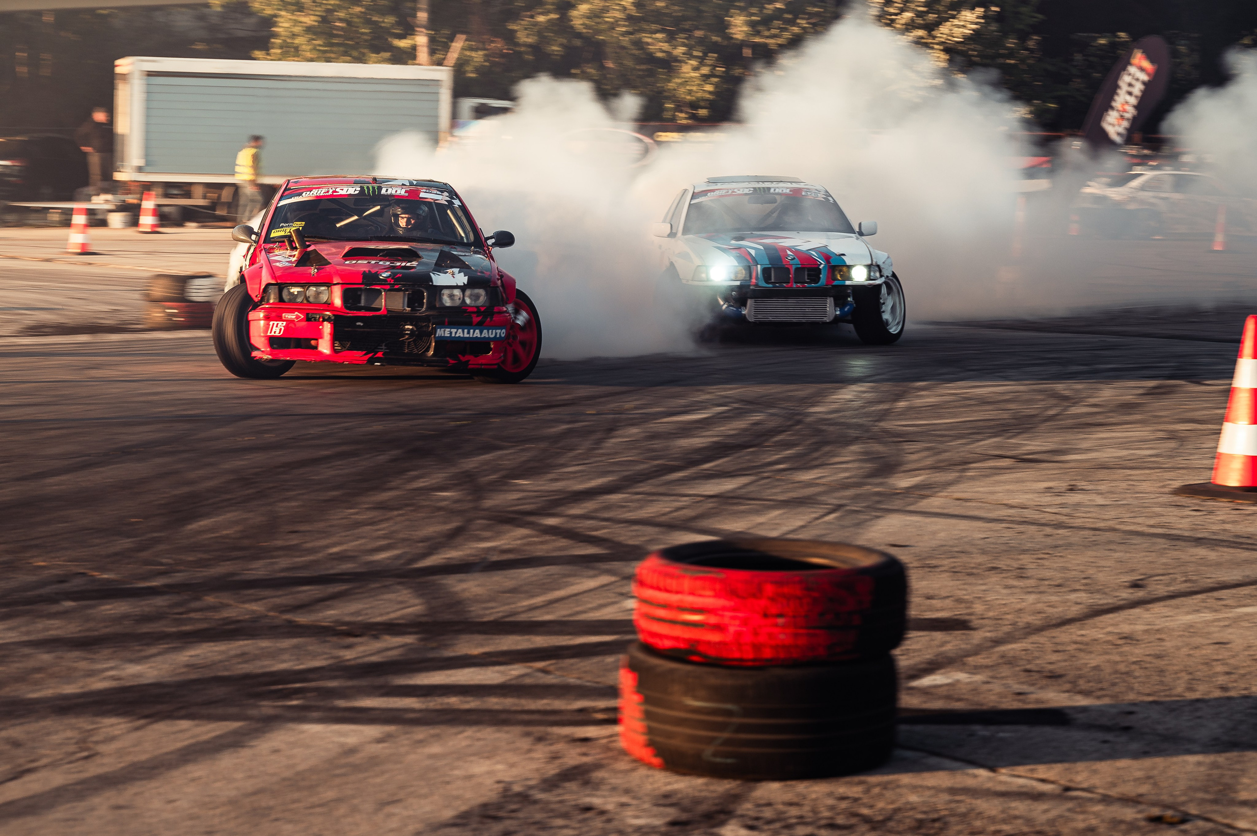 2025 Второй этап Serbian Drift Championship, Белград. Елена Чеснокова спортивный фотограф во Владимире и Белграде