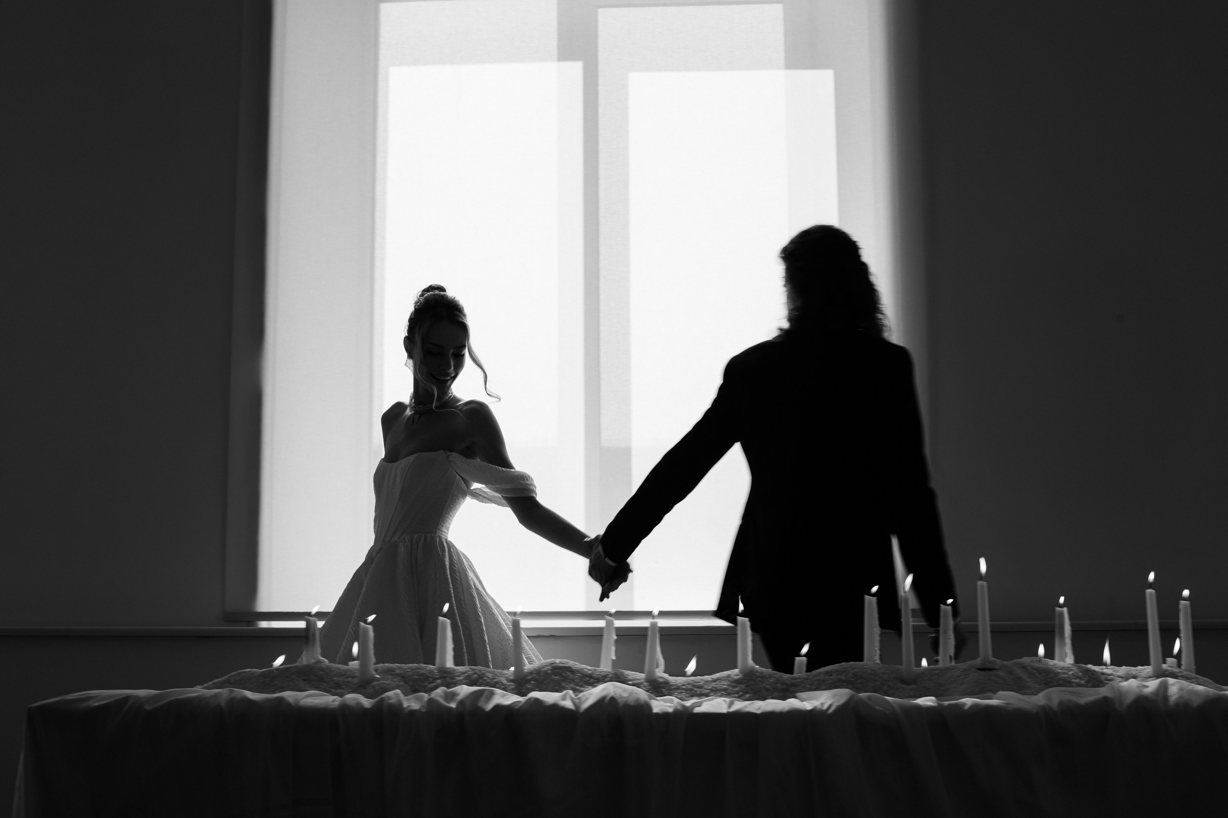 Свечи. Мороженое. Любовь. Свадебный фотограф Сочи, Екатеринбург и Санкт-Петербург