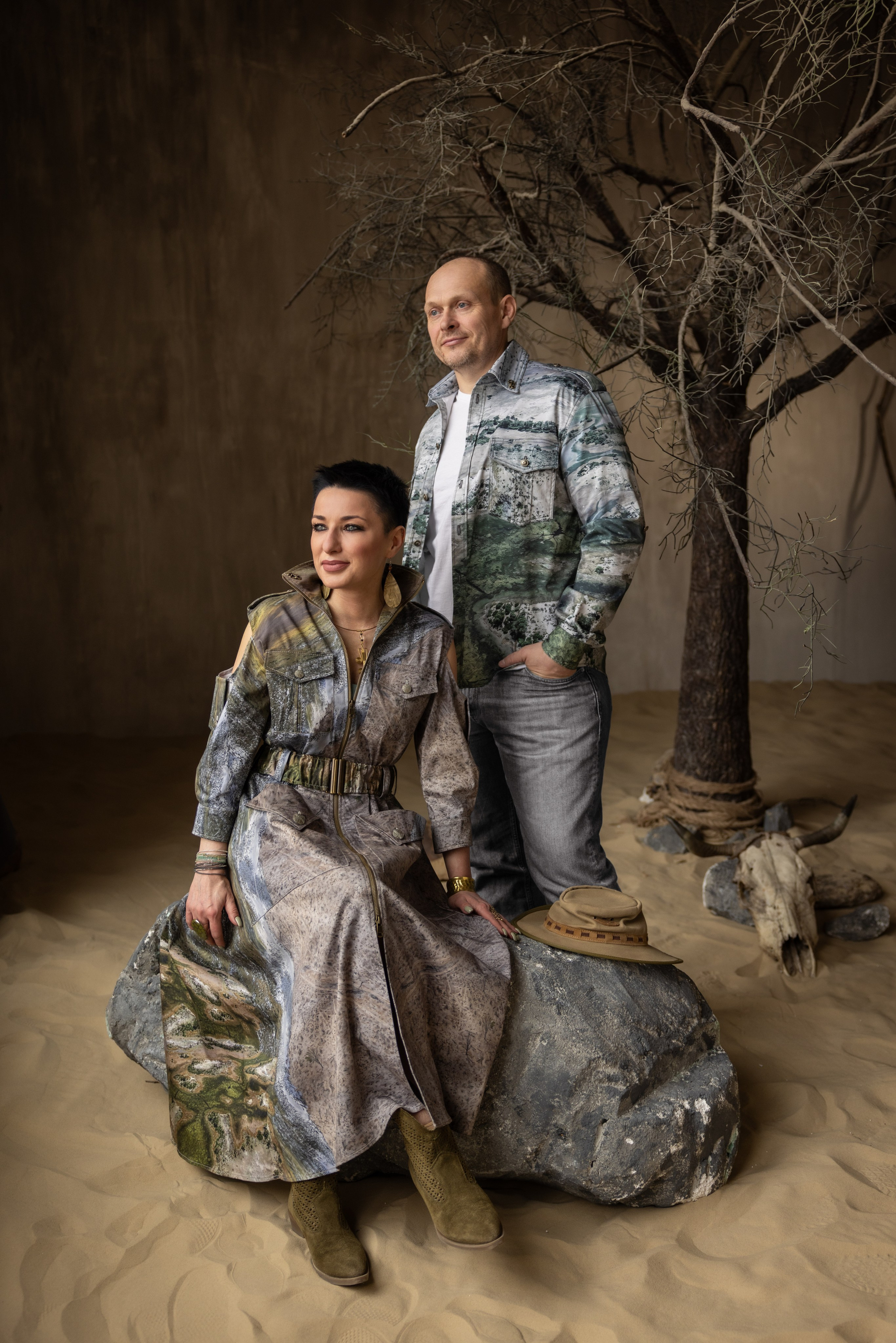 LOOKS. NATURAL SAFARI FASHION