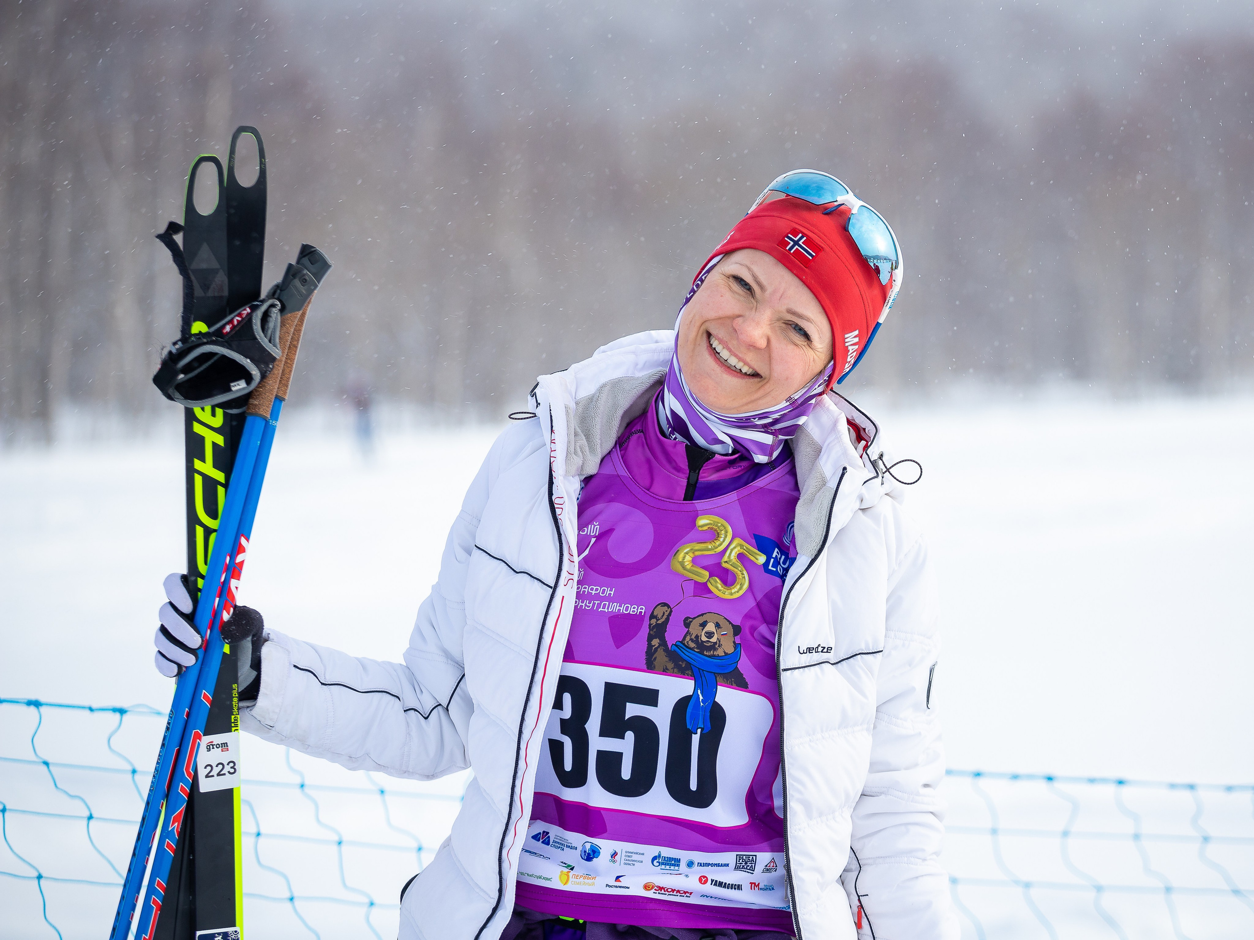 25 лыжный марафон им. Фархутдинова. Инга Кузьминская ТОП-фотограф г. Корсаков