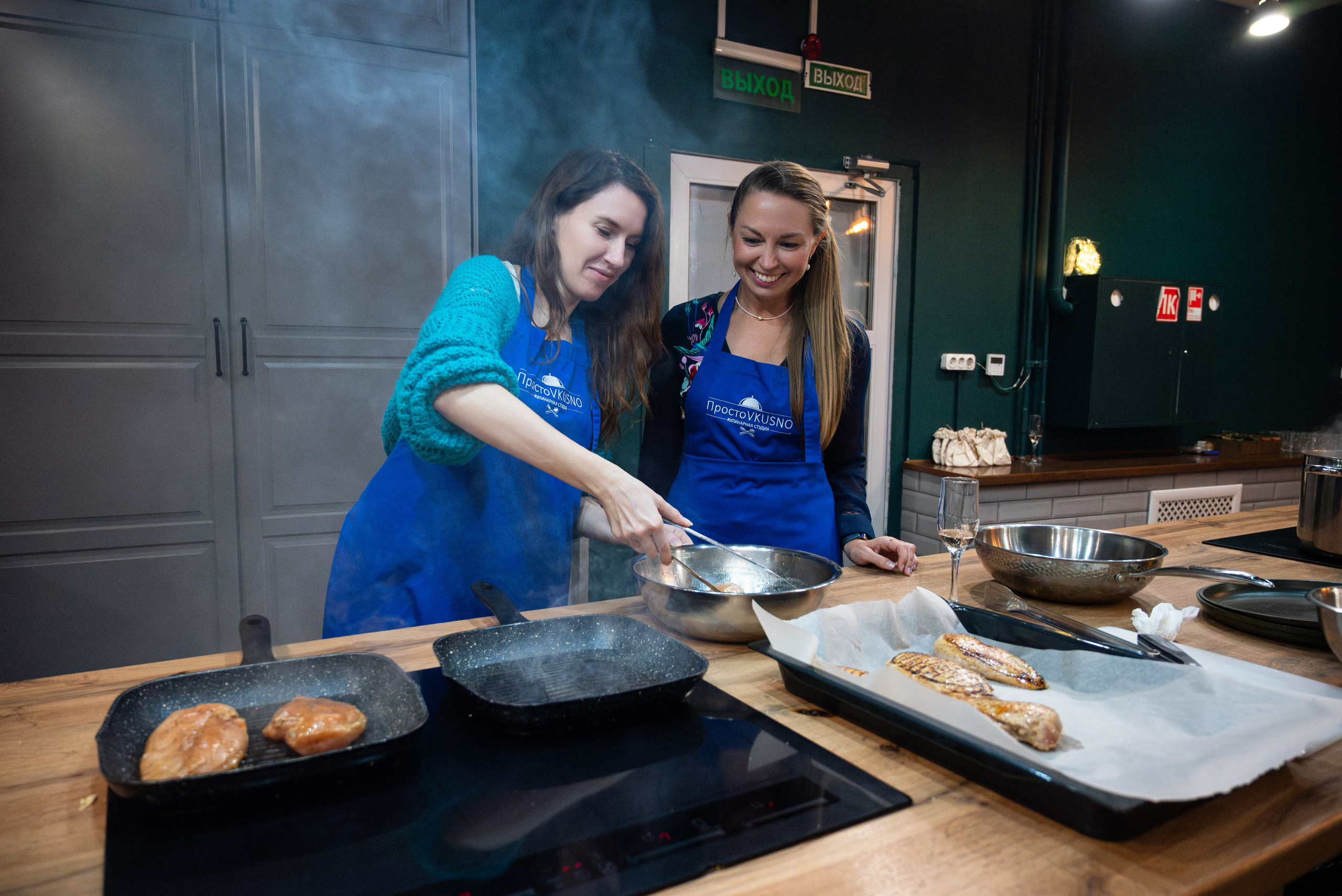 Кулинарный мастер класс. Фотограф мероприятий в Москве