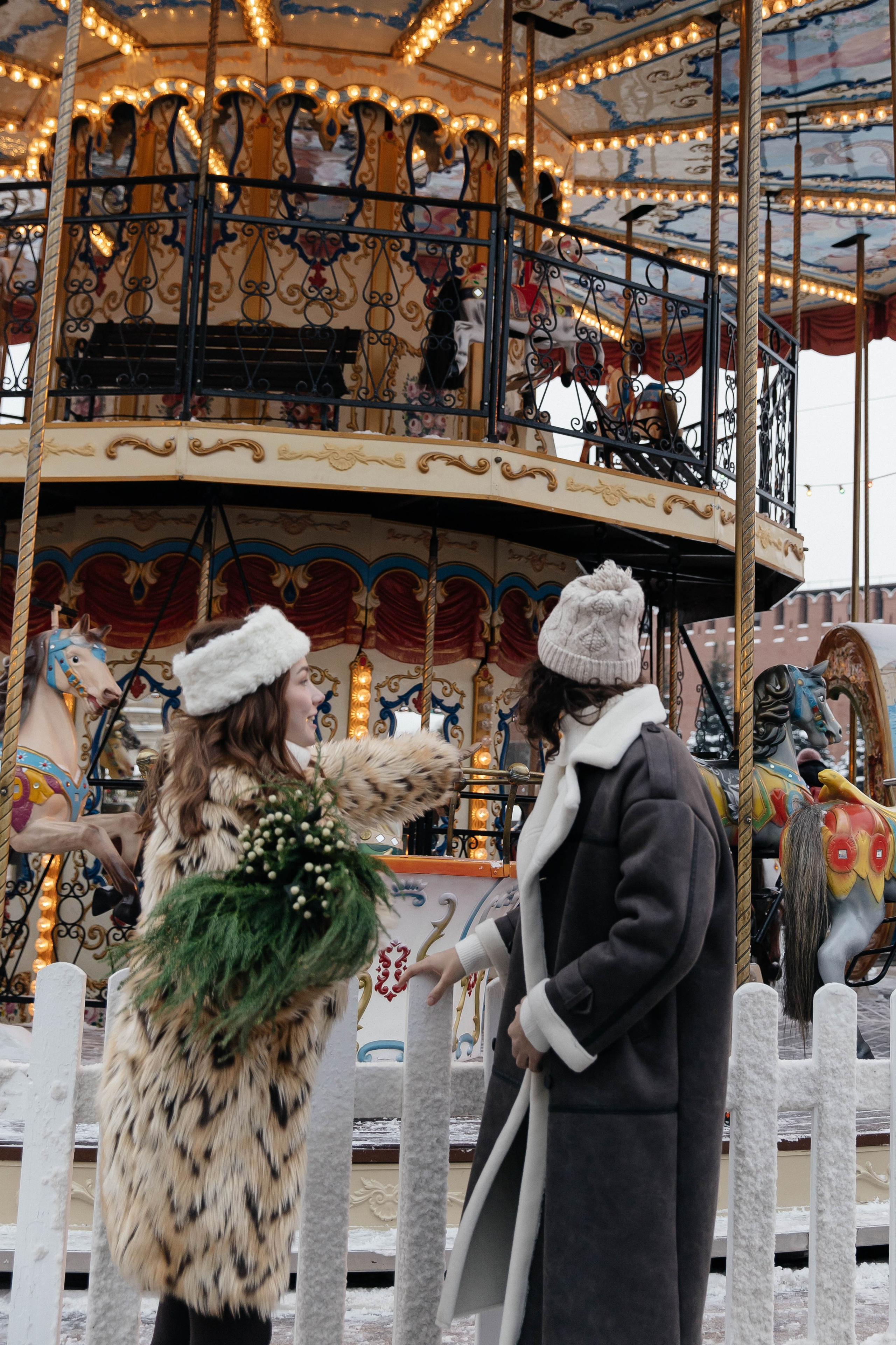 Зимняя история любви. Фотограф индивидуальных женских портретов и LOVEstory в Москве