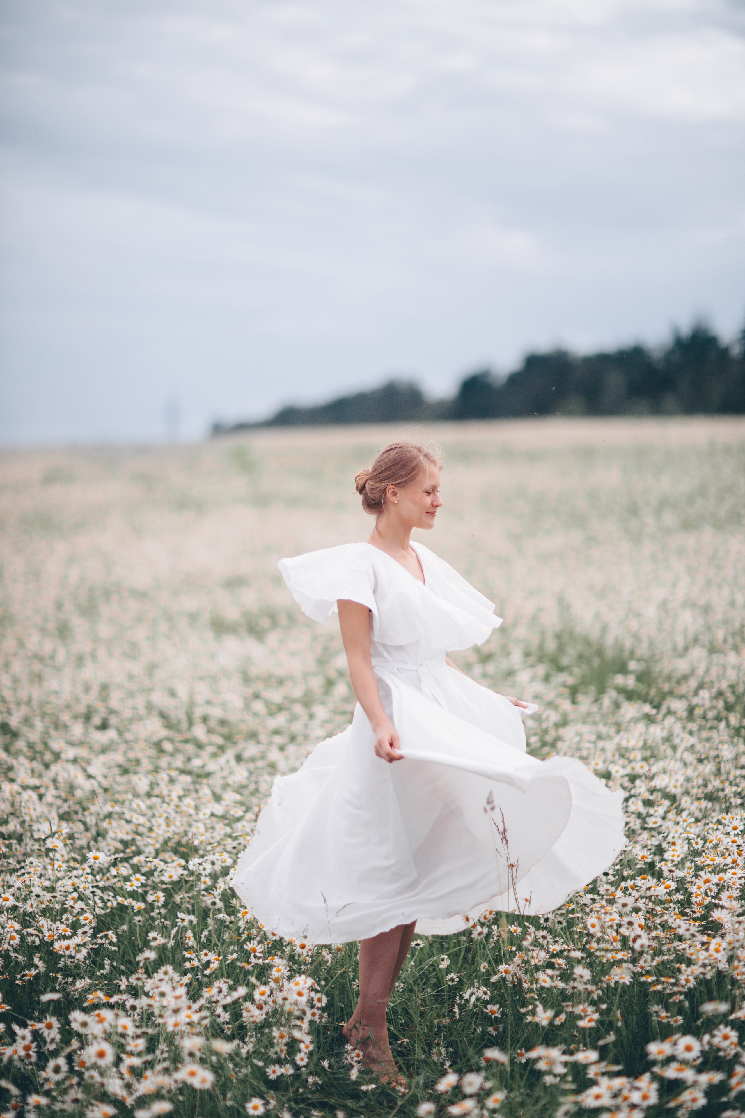 Ромашки 🤍🤍🤍. Семейный фотограф в Москве Анастасия Гурьянова