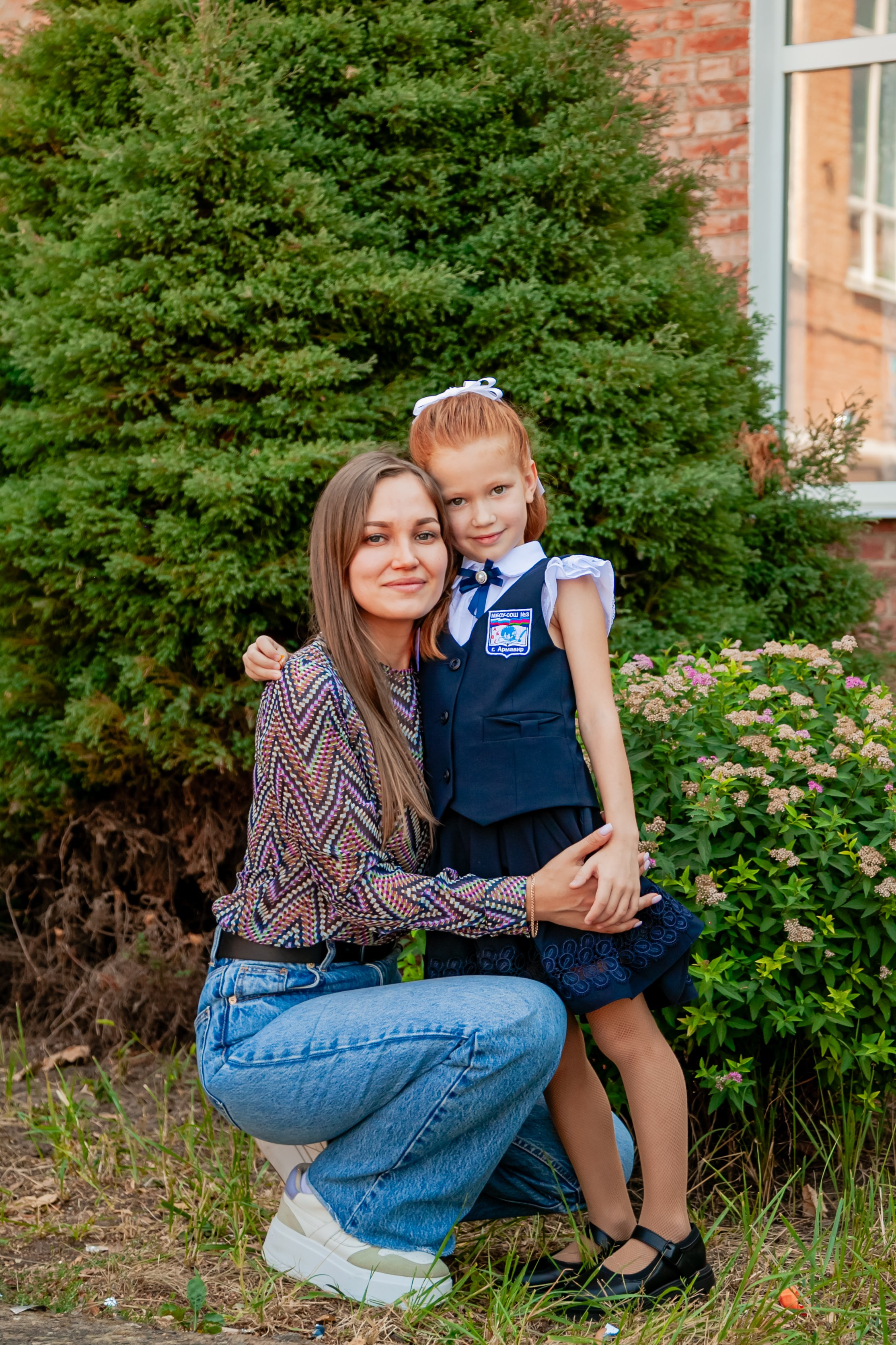 1 сентября линейка. Свадебный и семейный фотограф в Армавире