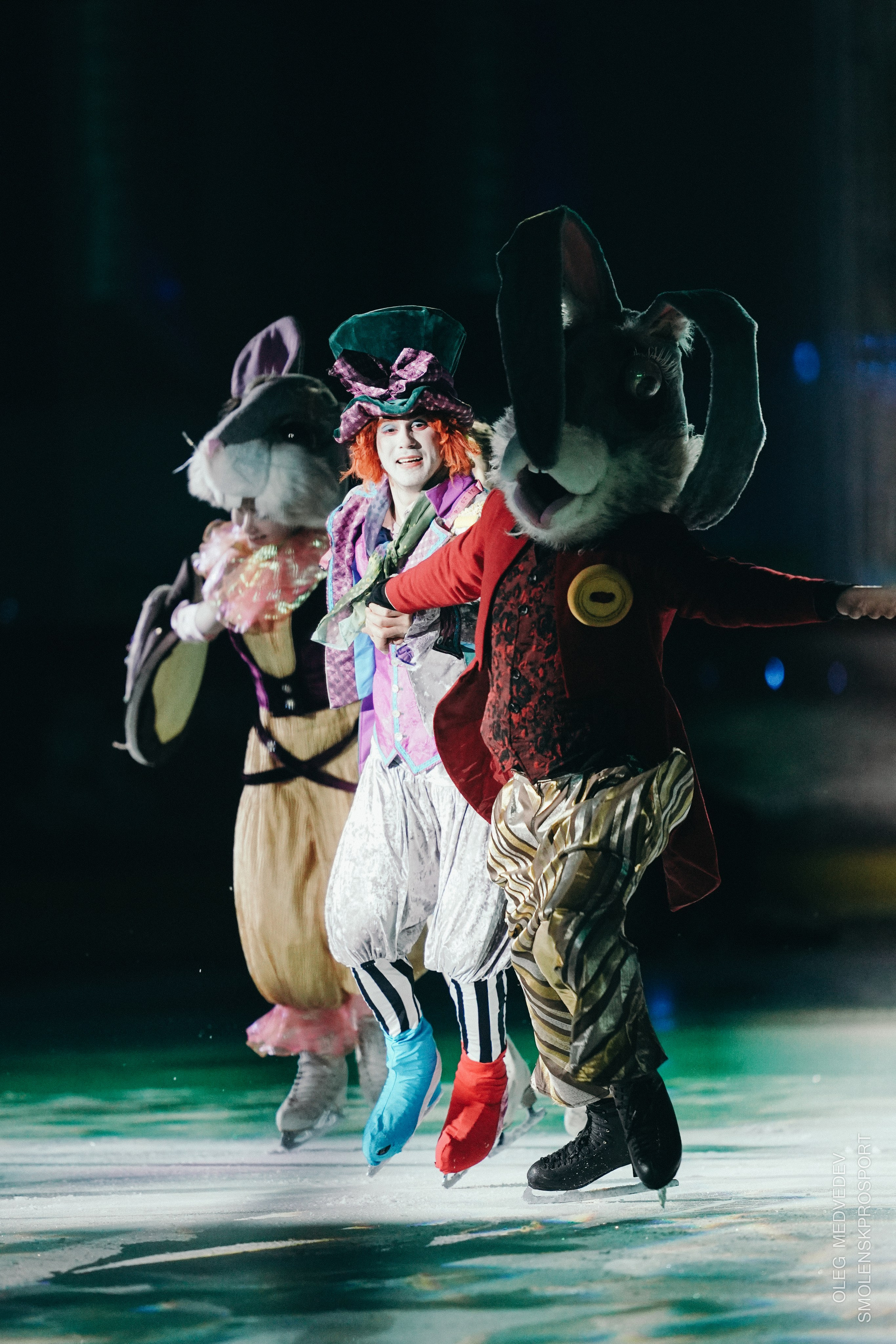Алиса в стране чудес шоу на льду. Спортивный фотограф Олег Медведев | prosport67 | Смоленск