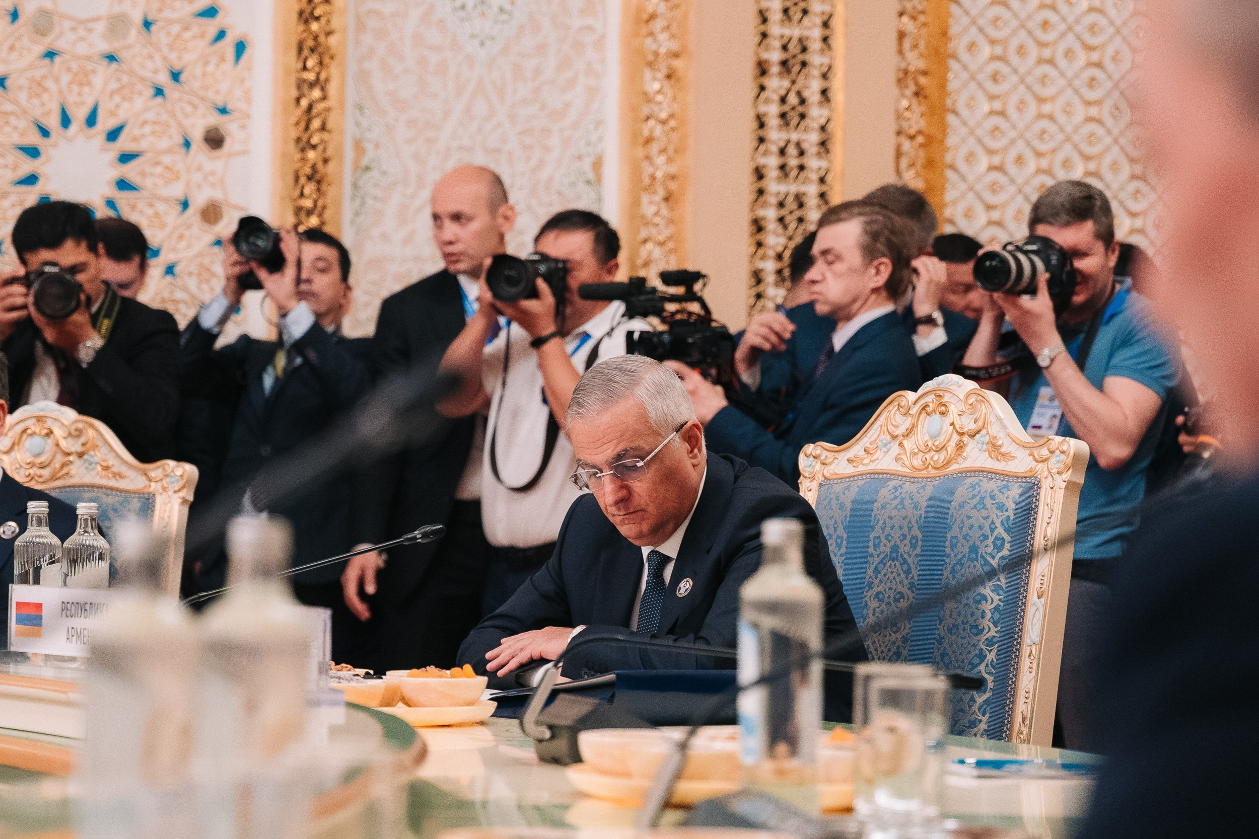 Заседание Совета Глав Правительств СНГ. Портретный и Репортажный Фотограф Москва