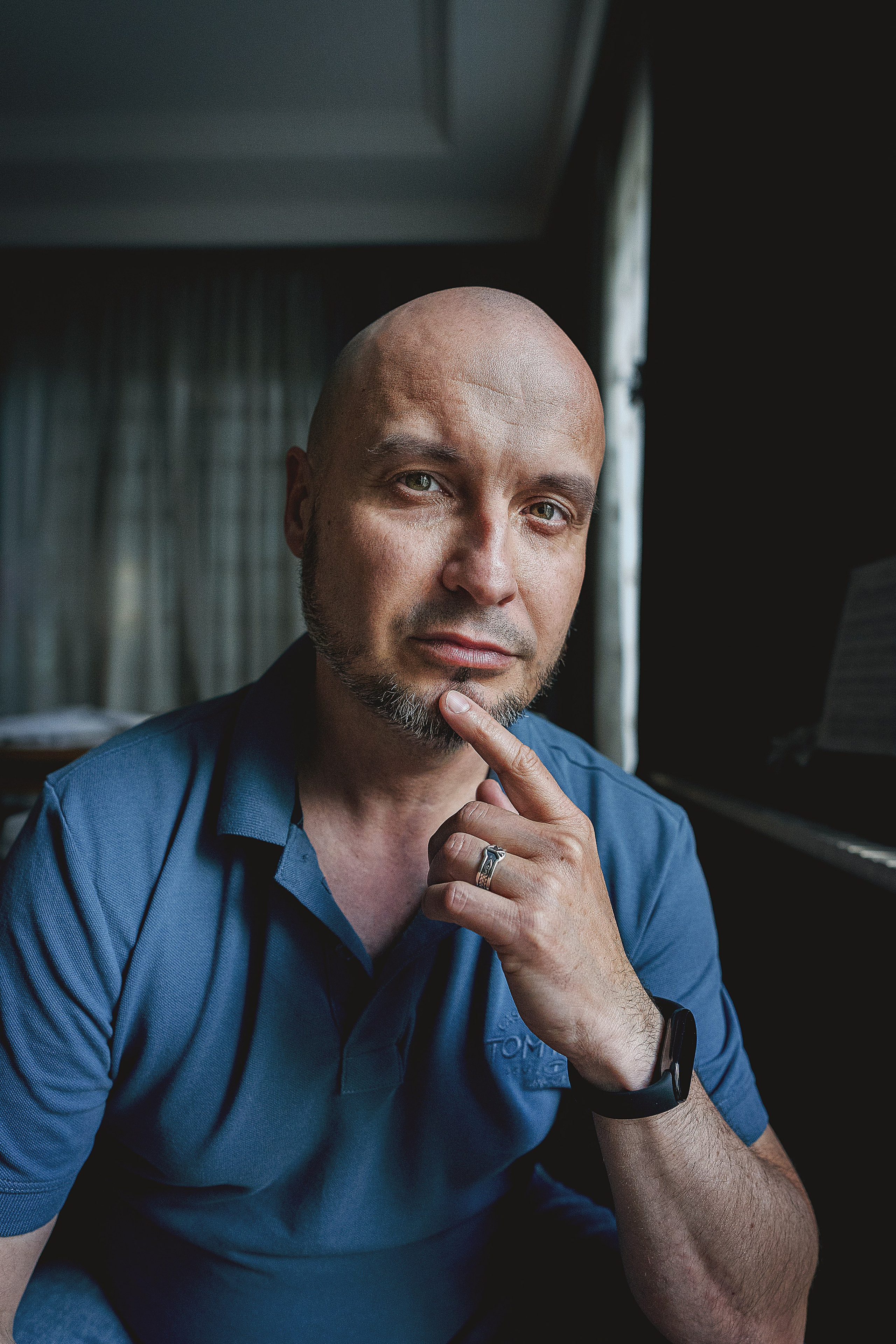 Мужской портрет. Портретный и семейный фотограф в Москве/Видное