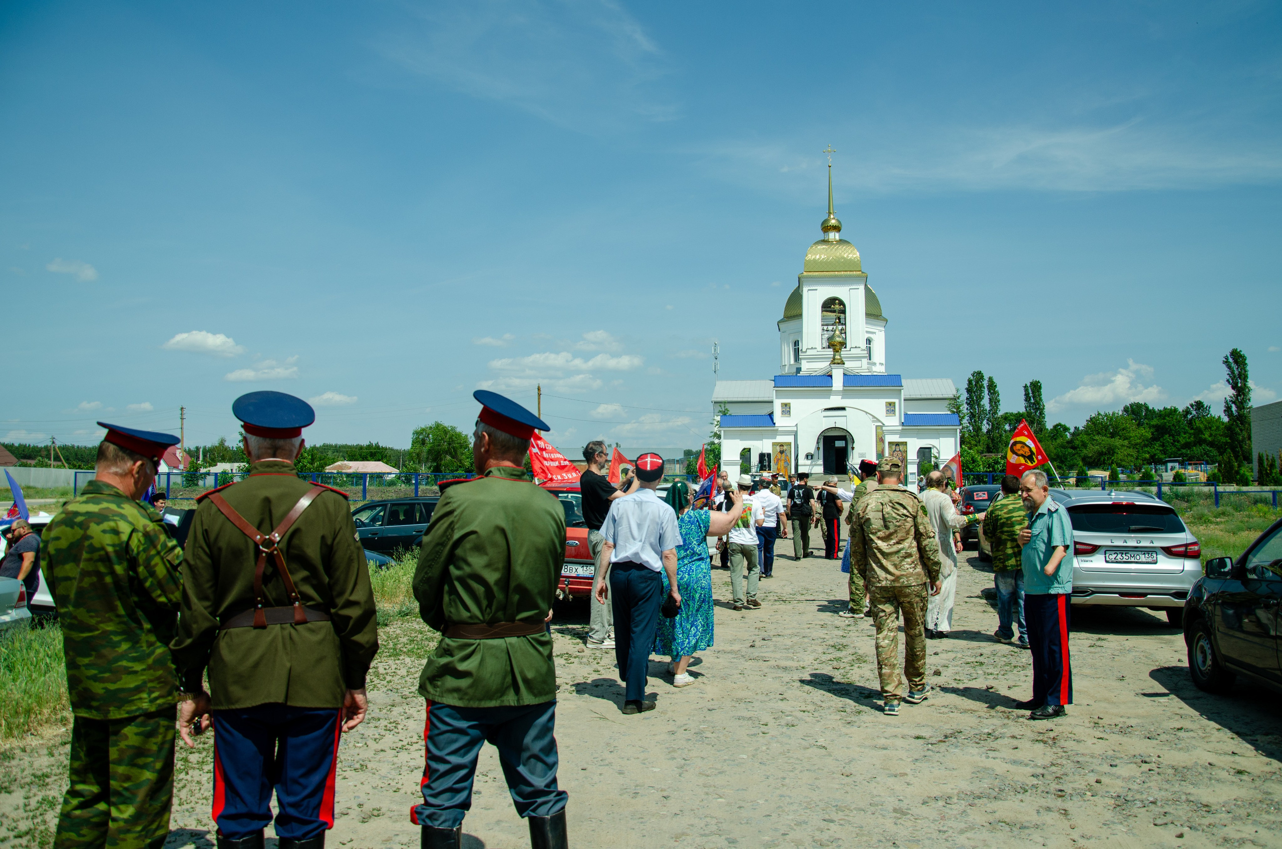 Автопробег казаков Воронежской области. Мультифотограф Виктория Лихоманова