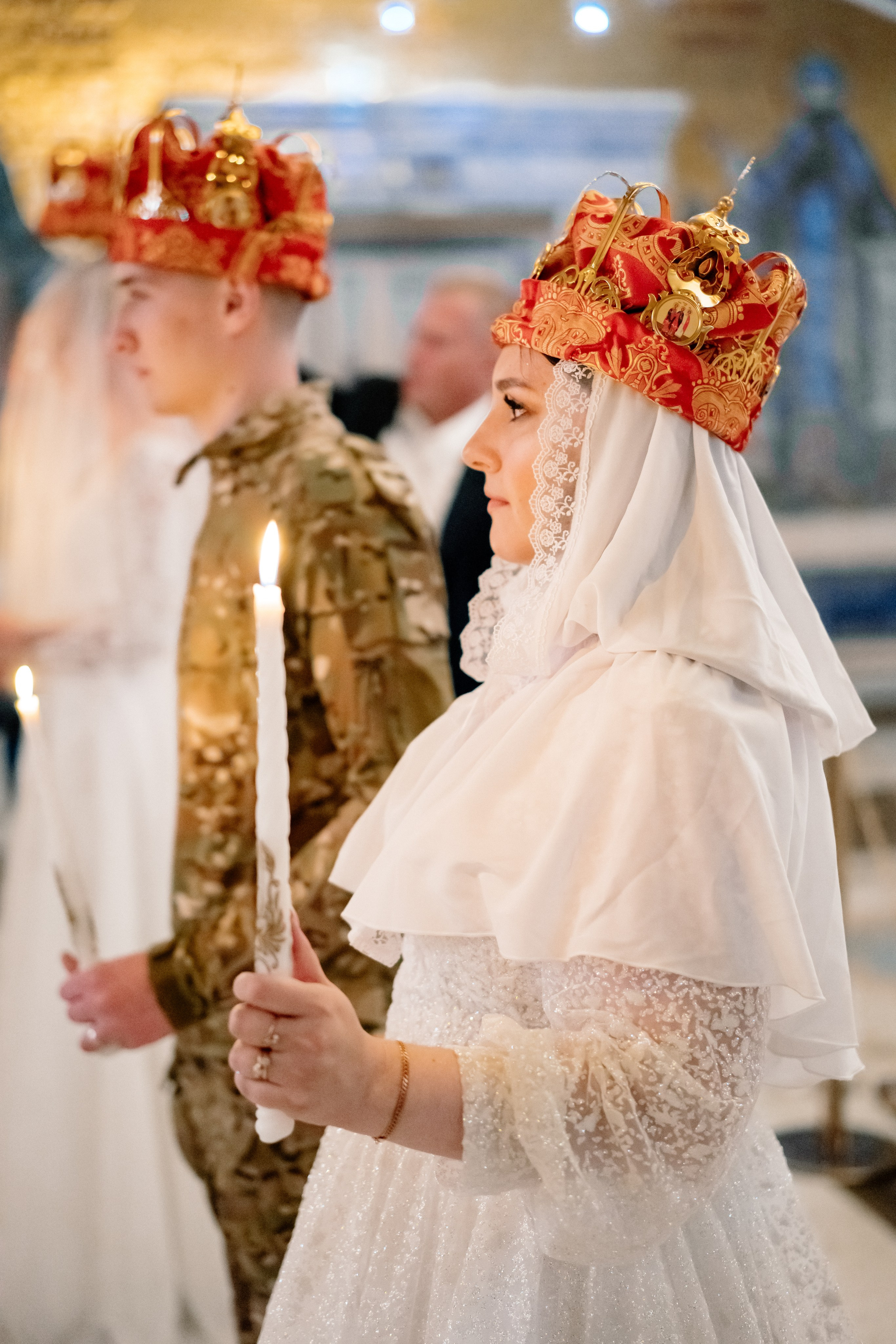 Венчание в Главном храме вооруженных сил (Патриот). Семейный фотограф Одинцово Москва Наталия Черенкова