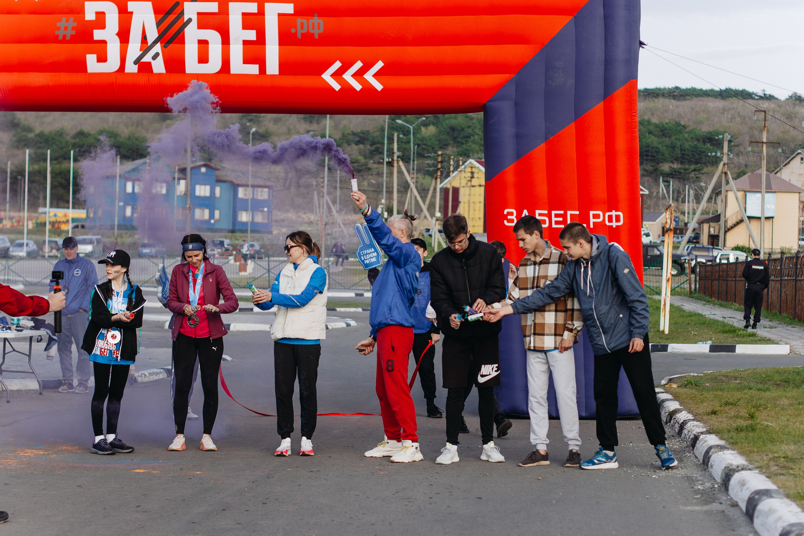 Репортаж ЗАБЕГ РФ 2024 КУРИЛЬСК. Фотограф Итуруп | Курильские острова