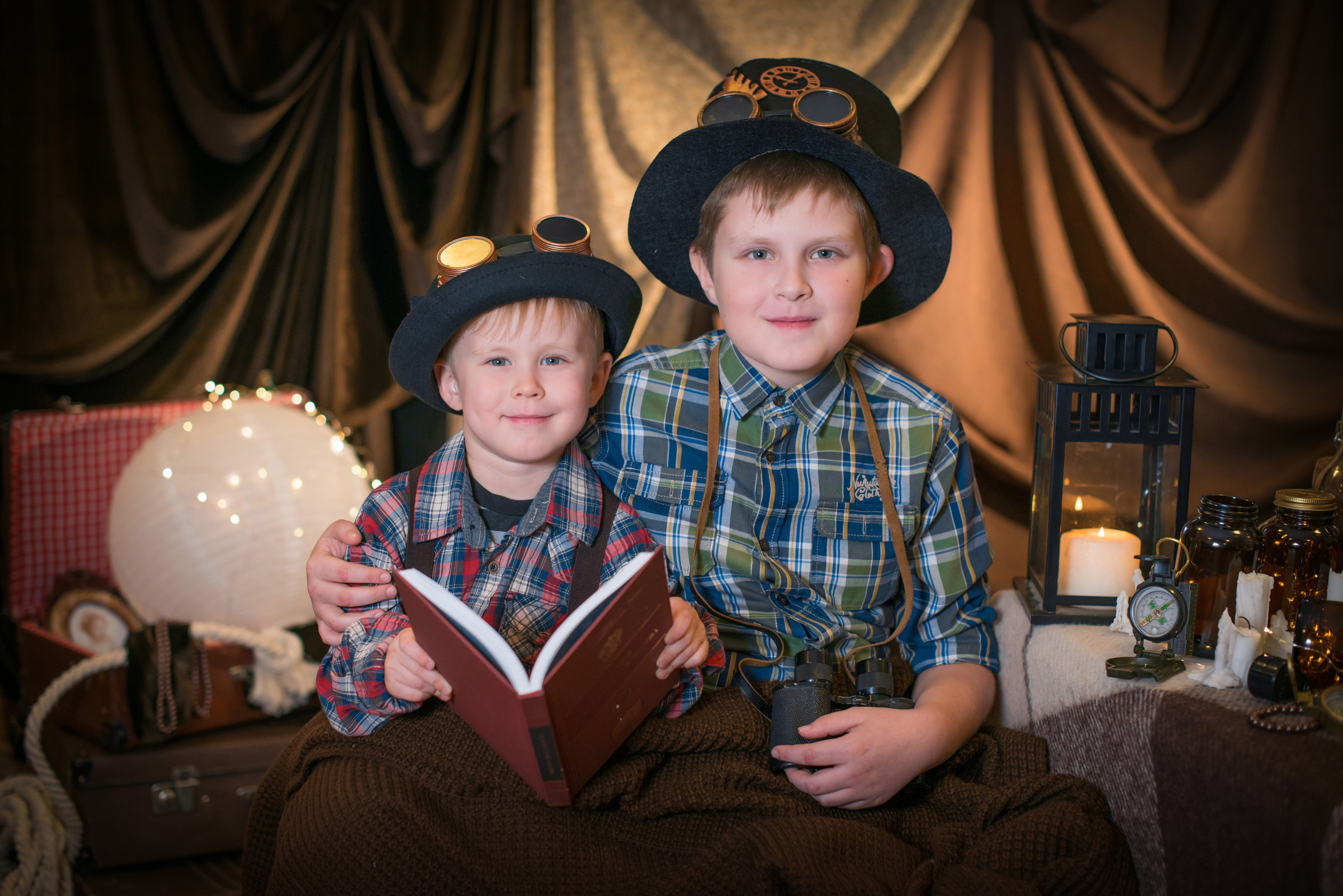 Стимпанк. Татьяна Гойда портретный и семейный фотограф Ленск. Выпускные альбомы
