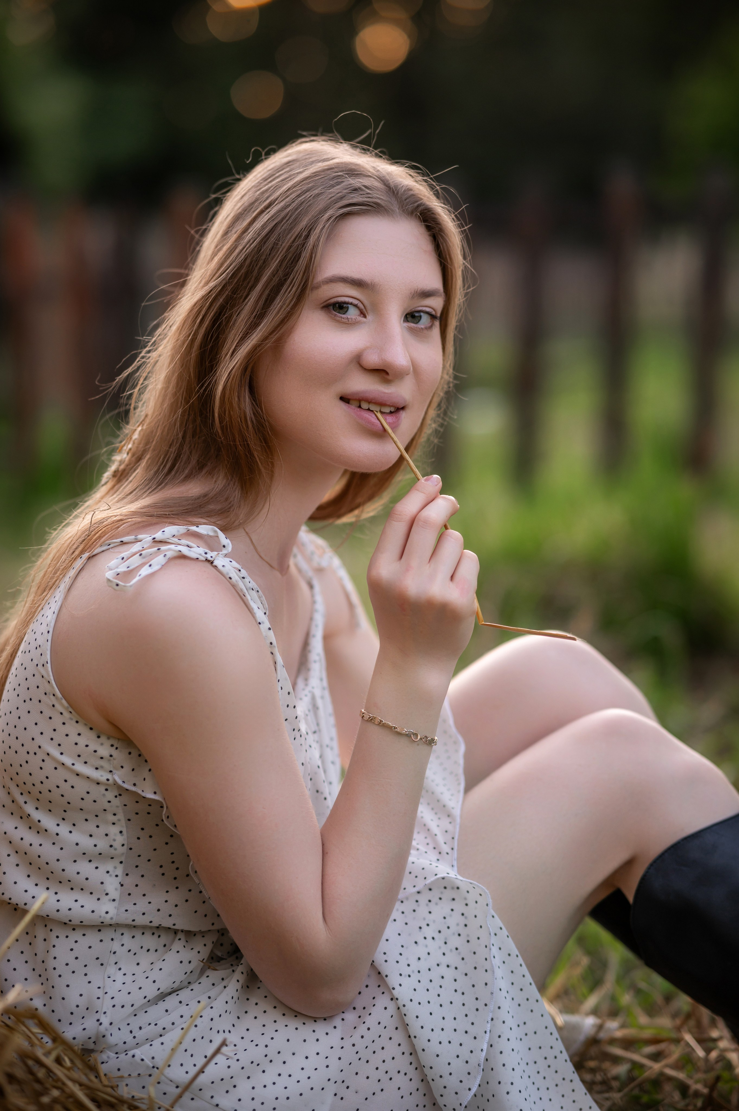 Анастасия в кинодеревне (Горки Ленинские)