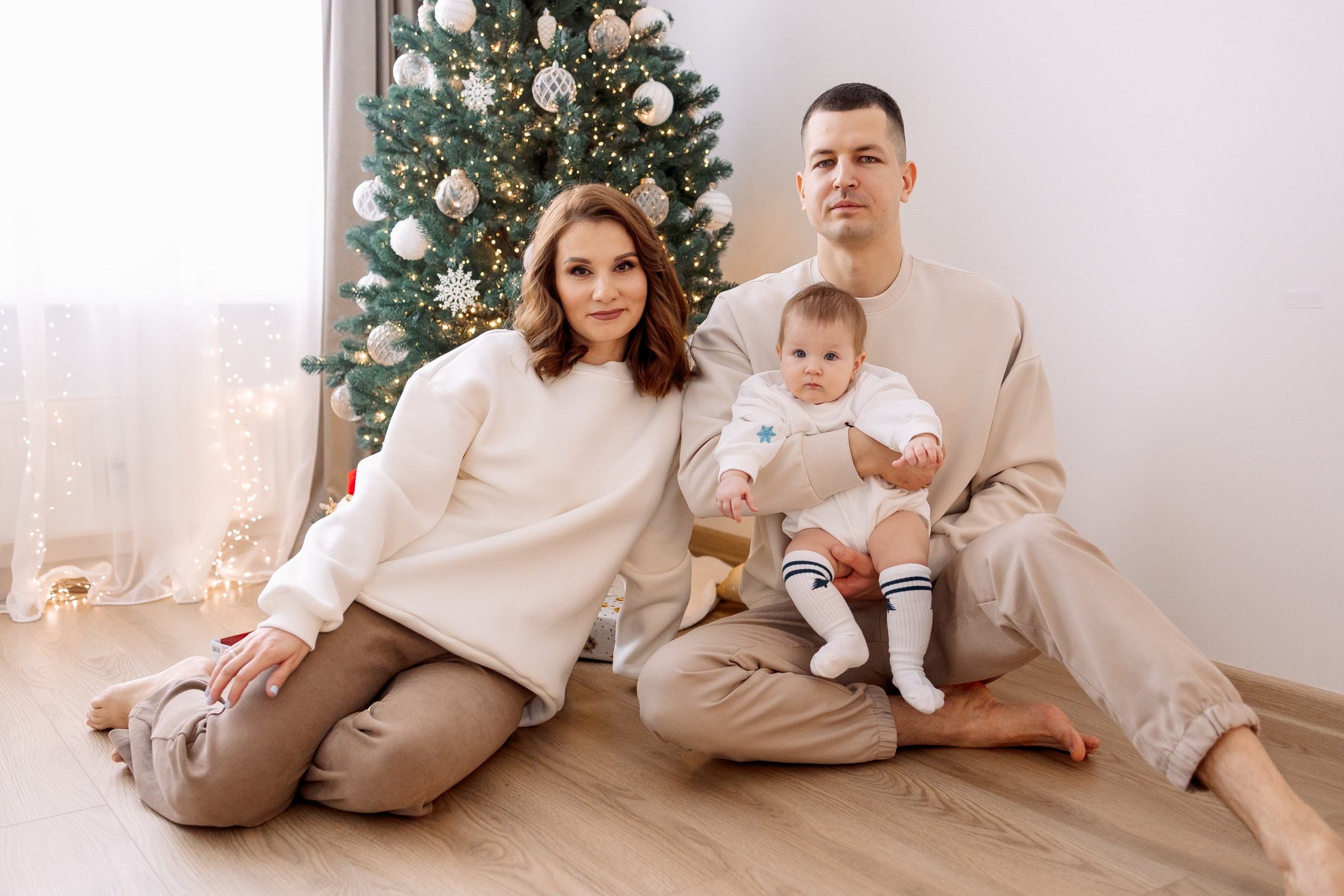 Домашняя Новогодняя история. Семейный Фотограф в Москве Евгения Симоненко