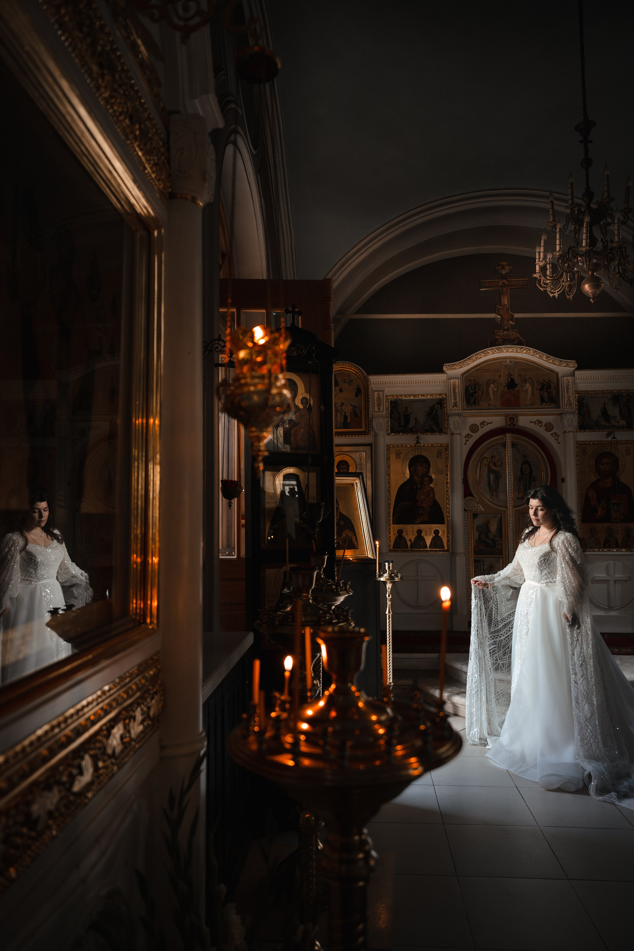 Венчание Марии и Ивана. Фото- и видеосъёмка крещения и венчания. Фотограф на крещение Москва