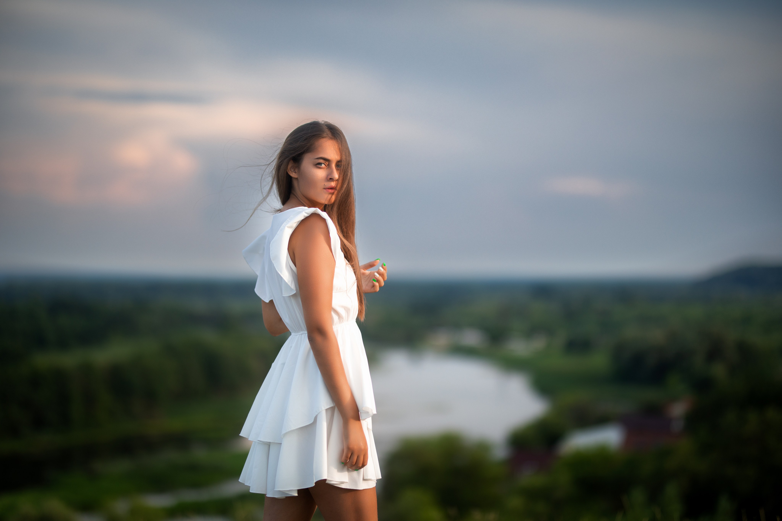 Фотосессия с Ольгой на природе в формате для «себя»