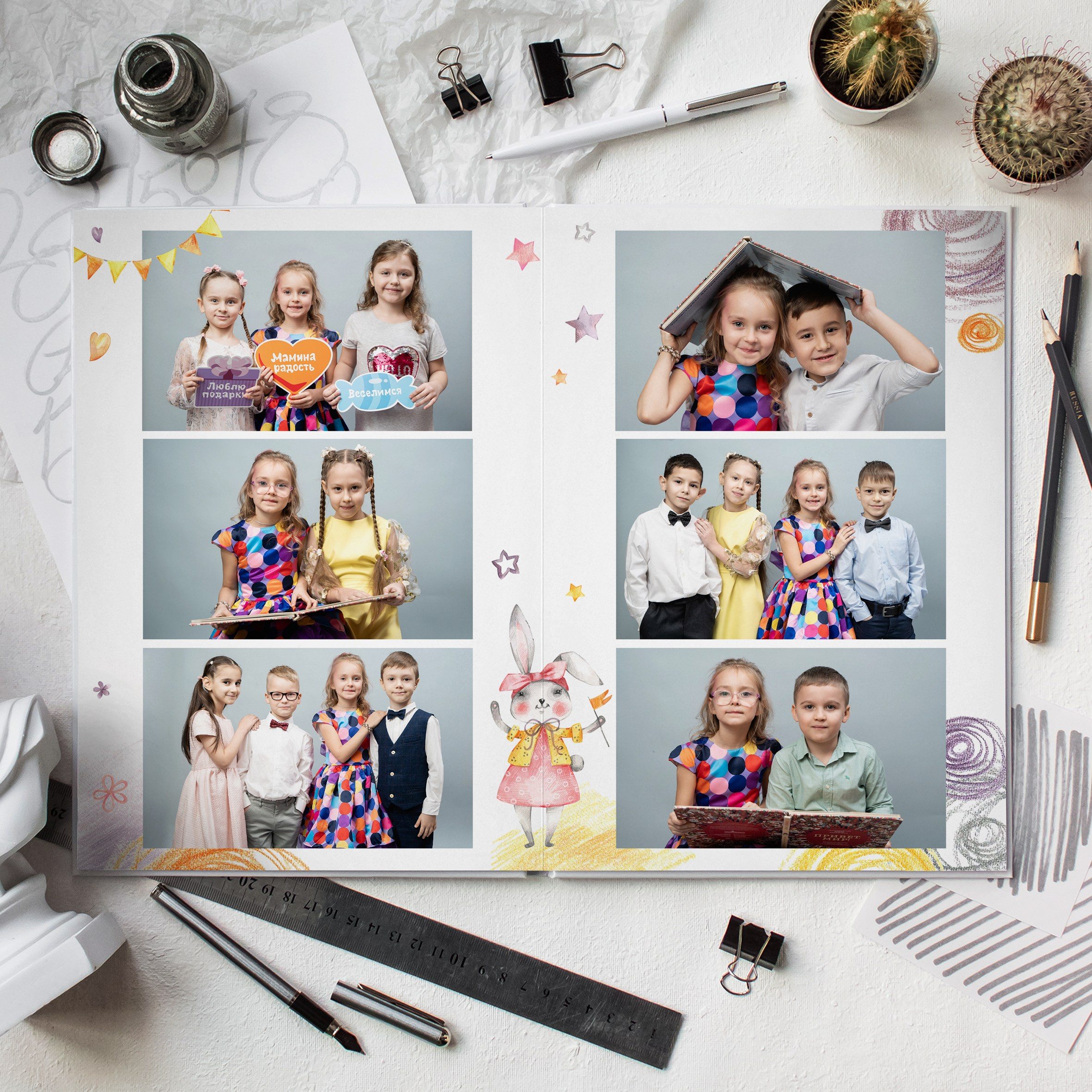 Выпускные альбомы. Детский сад. Фотограф Ольга Шупель