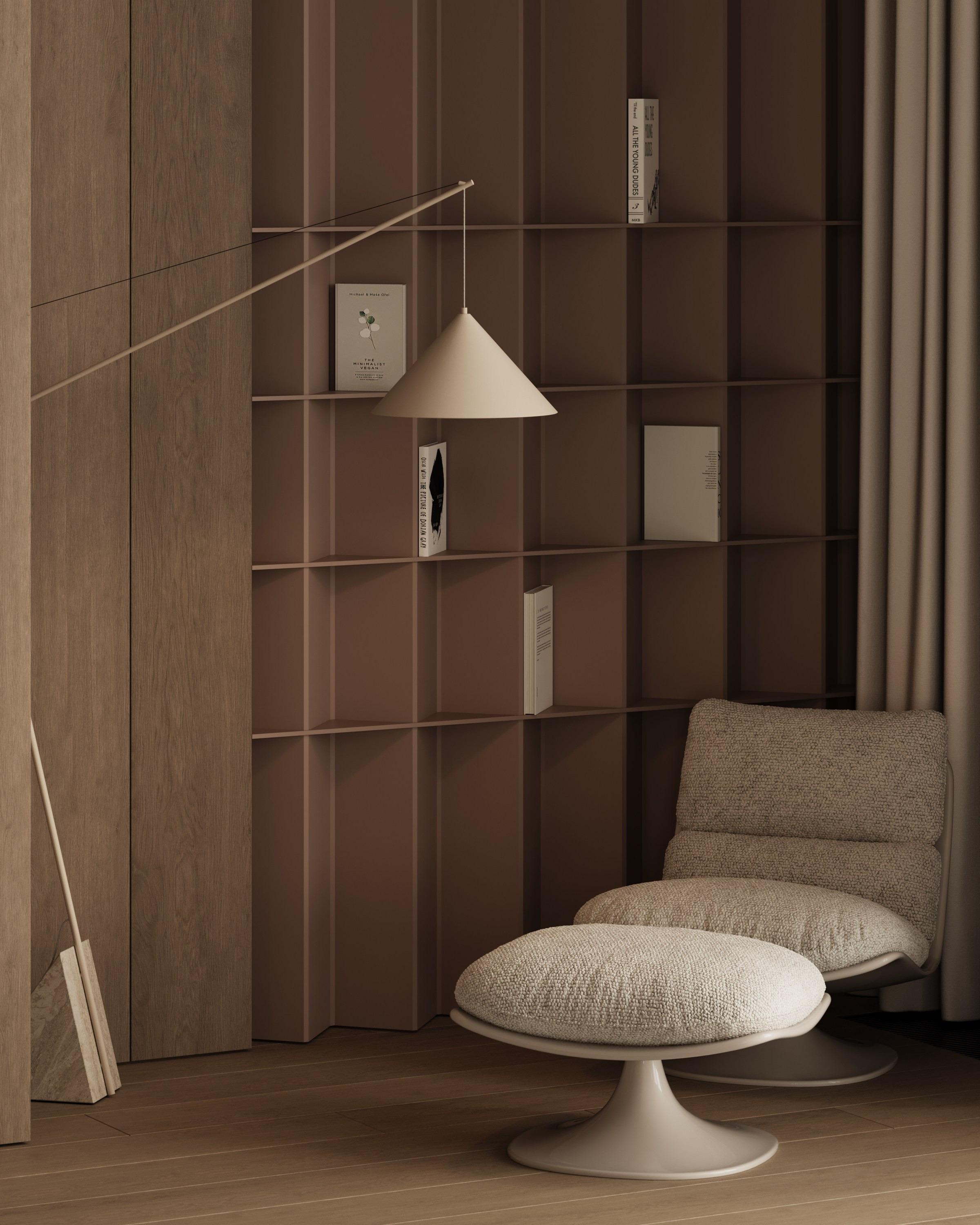 Minimal Warm Residence. Denis Konarev | Architectural Visualization Studio